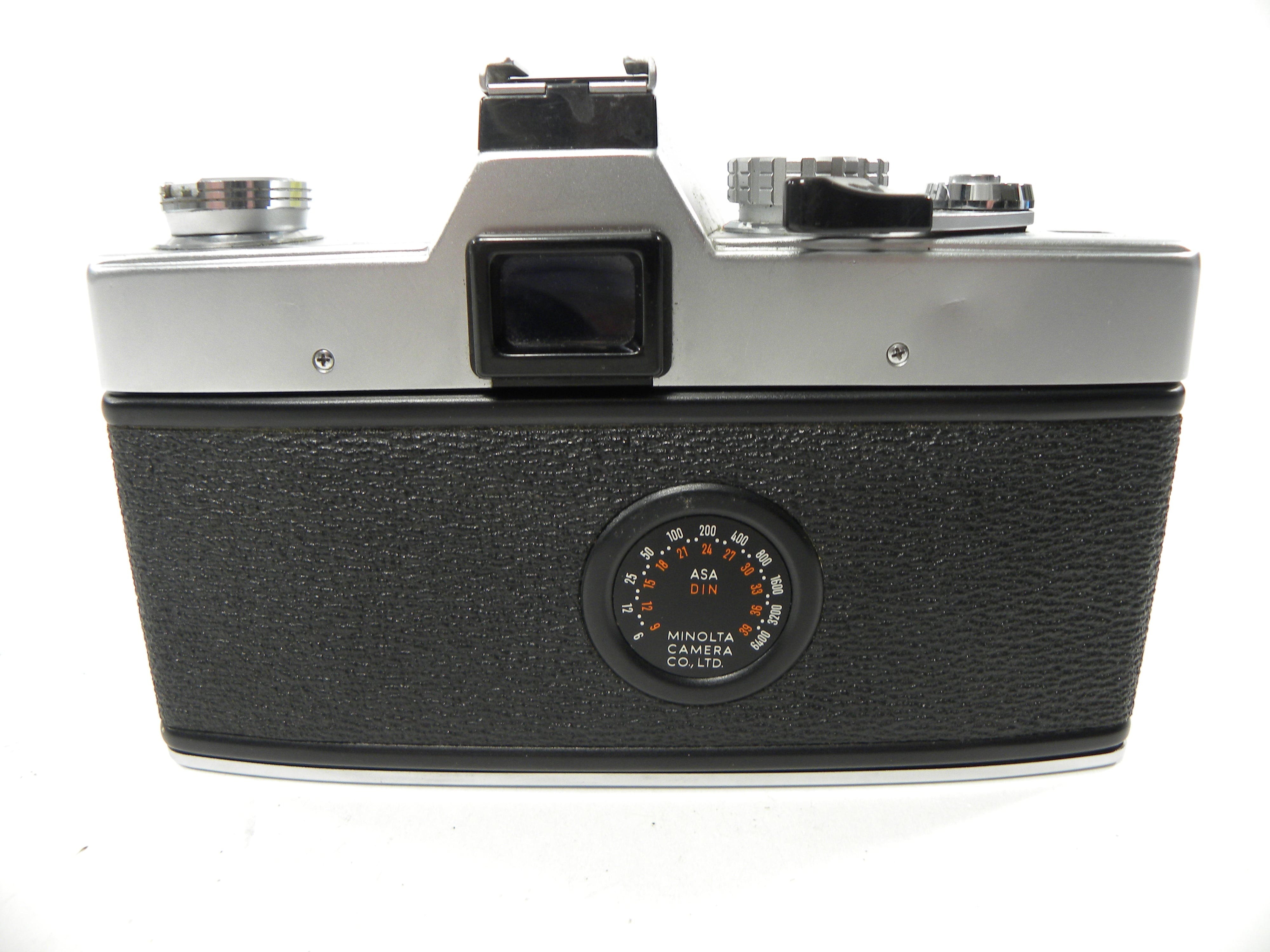 Minolta SRT200 35mm SLR Camera w/MD 50mm f2