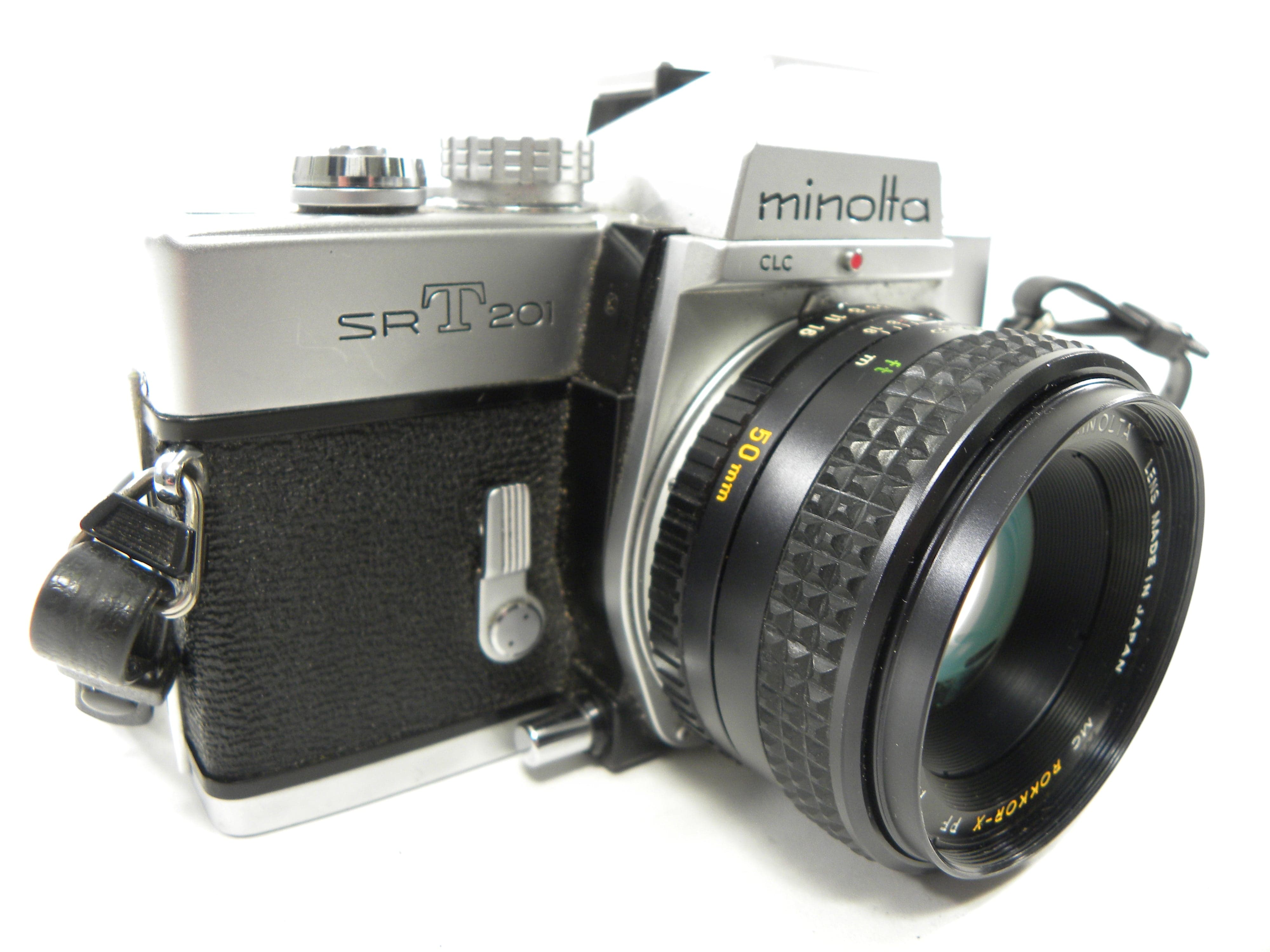 Minolta SRT201 35mm SLR w/MC Rokkor-X PF 50mm f1.7