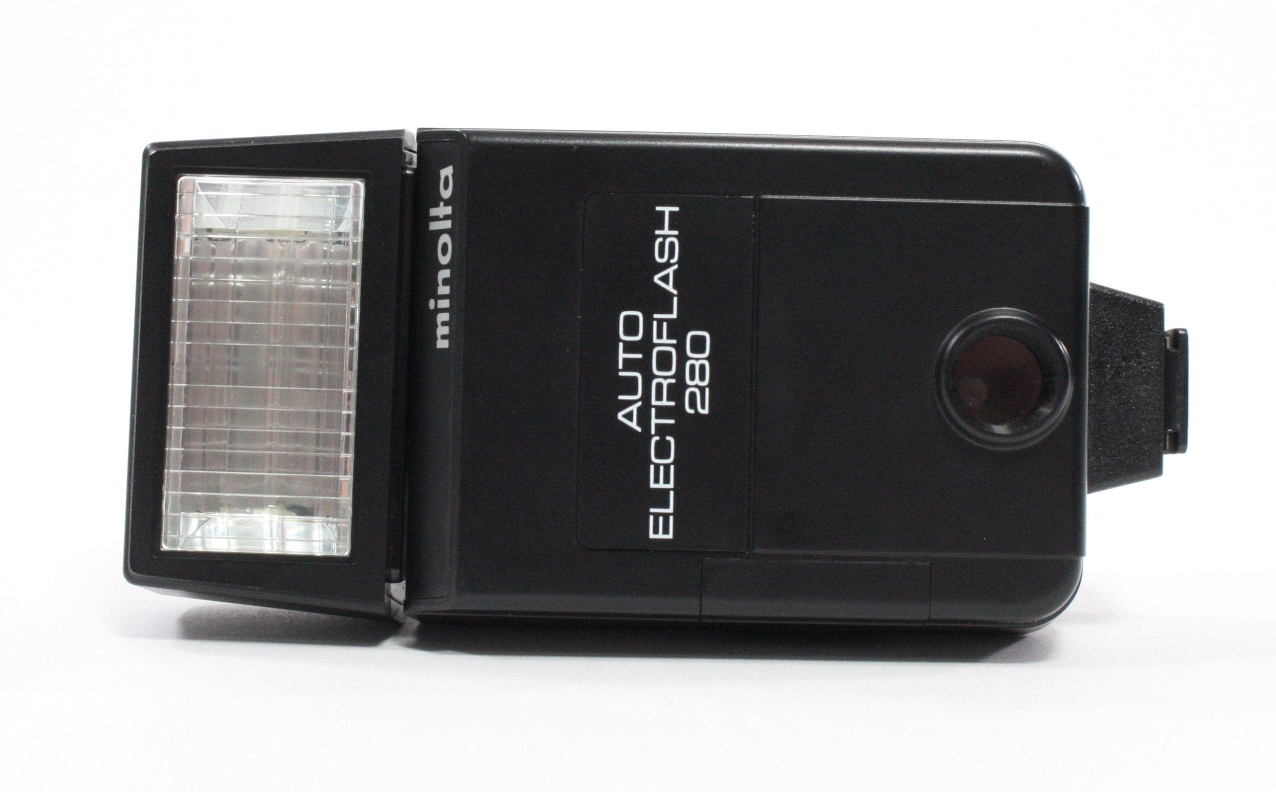Minolta SRT202 SLR Camera w 50mm f/1.4 Rokkor-X Lens and Minolta ElectroFlash 280