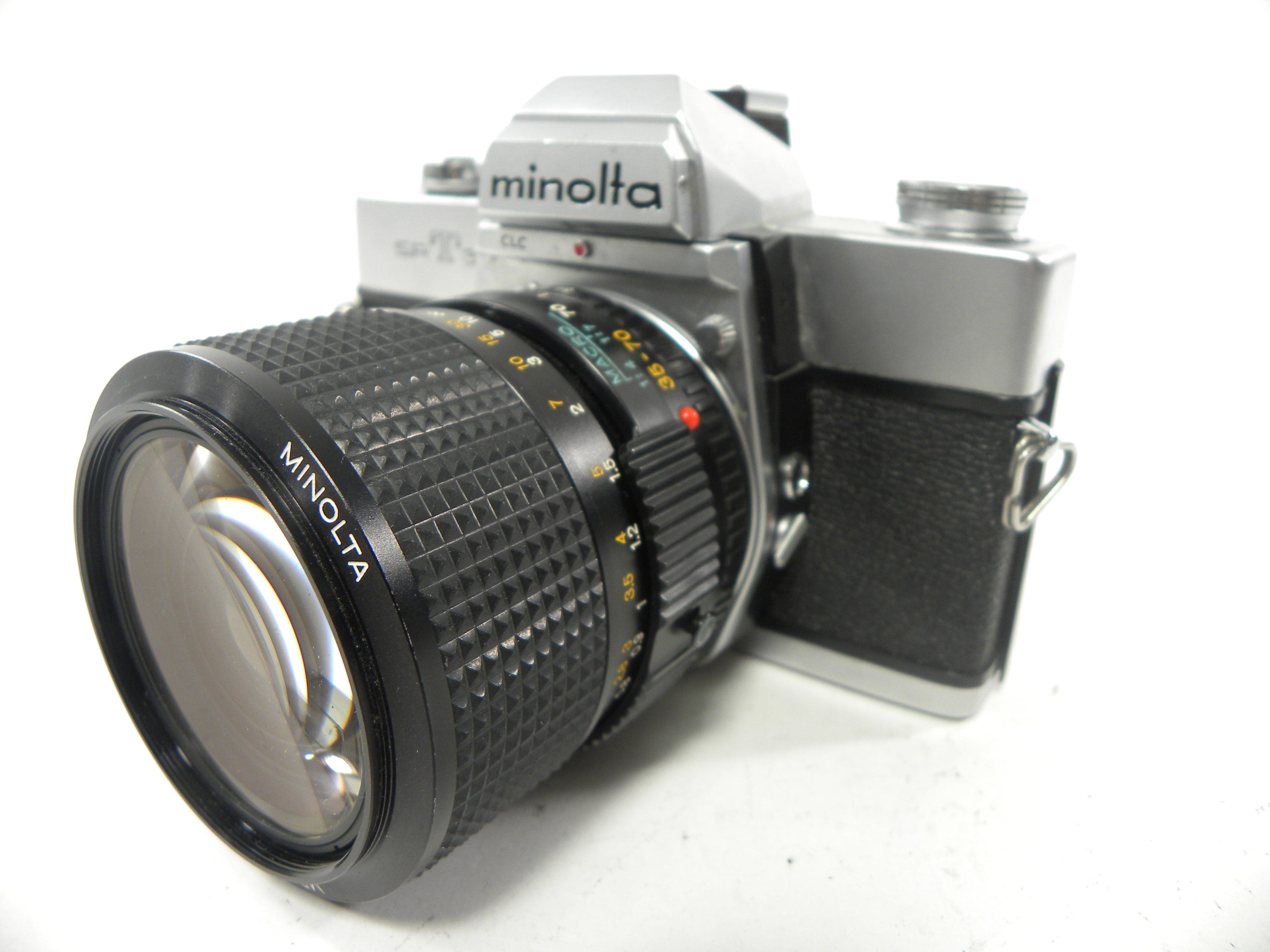 Minolta SRT303 35mm SLR w/MD Zoom 35-70mm f3.5