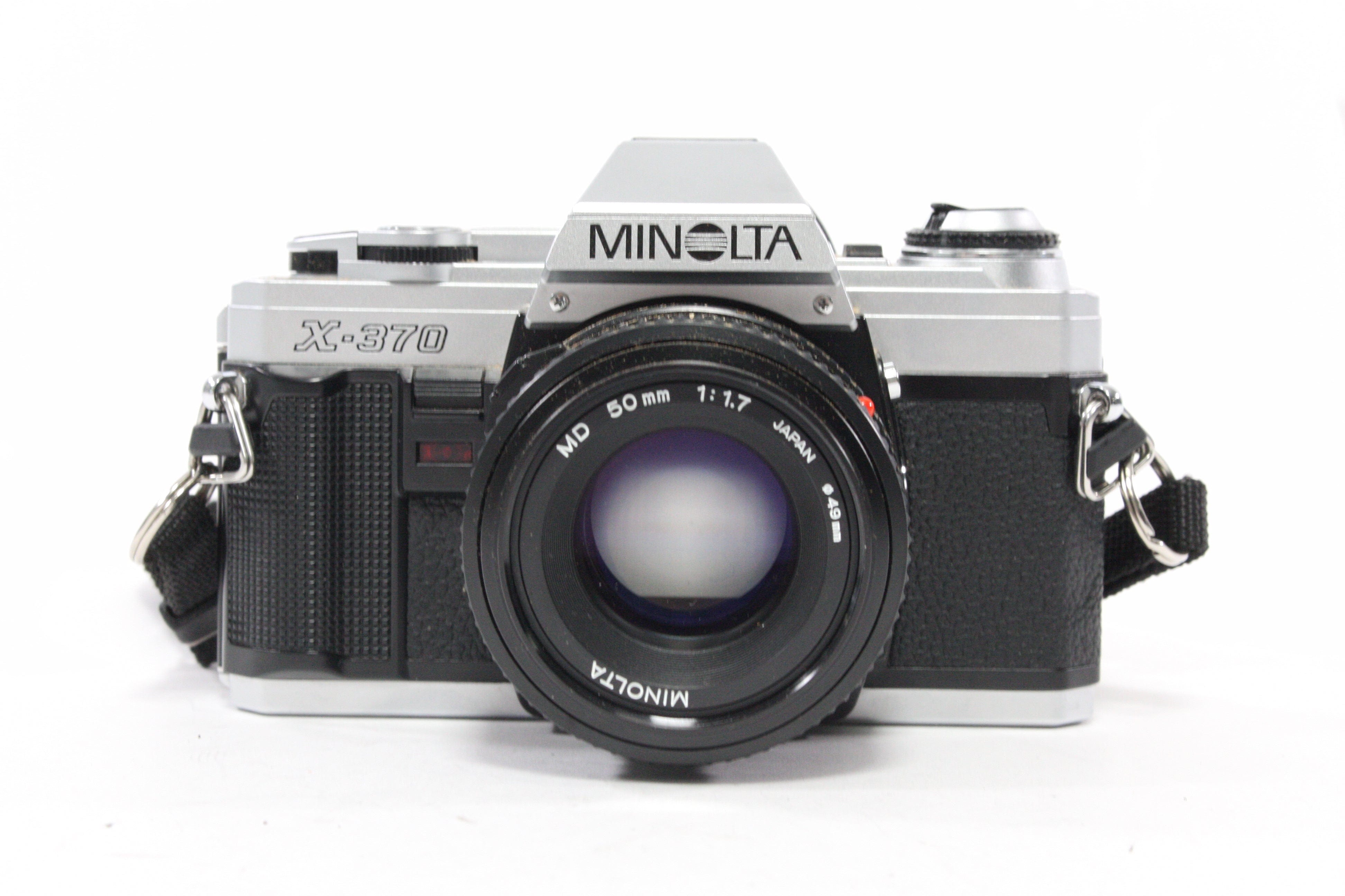Minolta X-370 35mm SLR Camera with 50mm f/1.7 Lens
