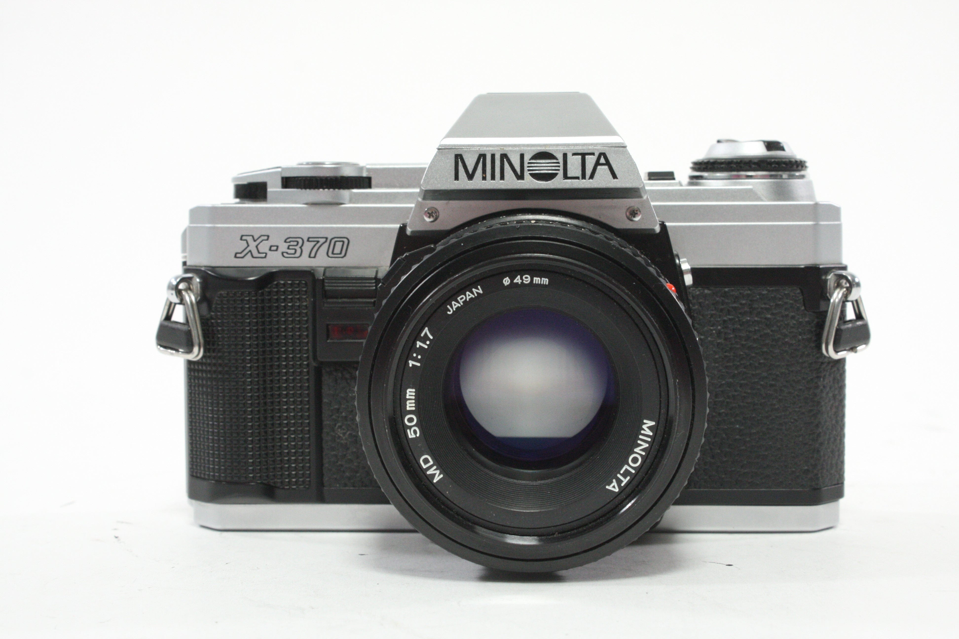 Minolta X-370 35mm SLR Camera with 50mm f/1.7 MD Lens