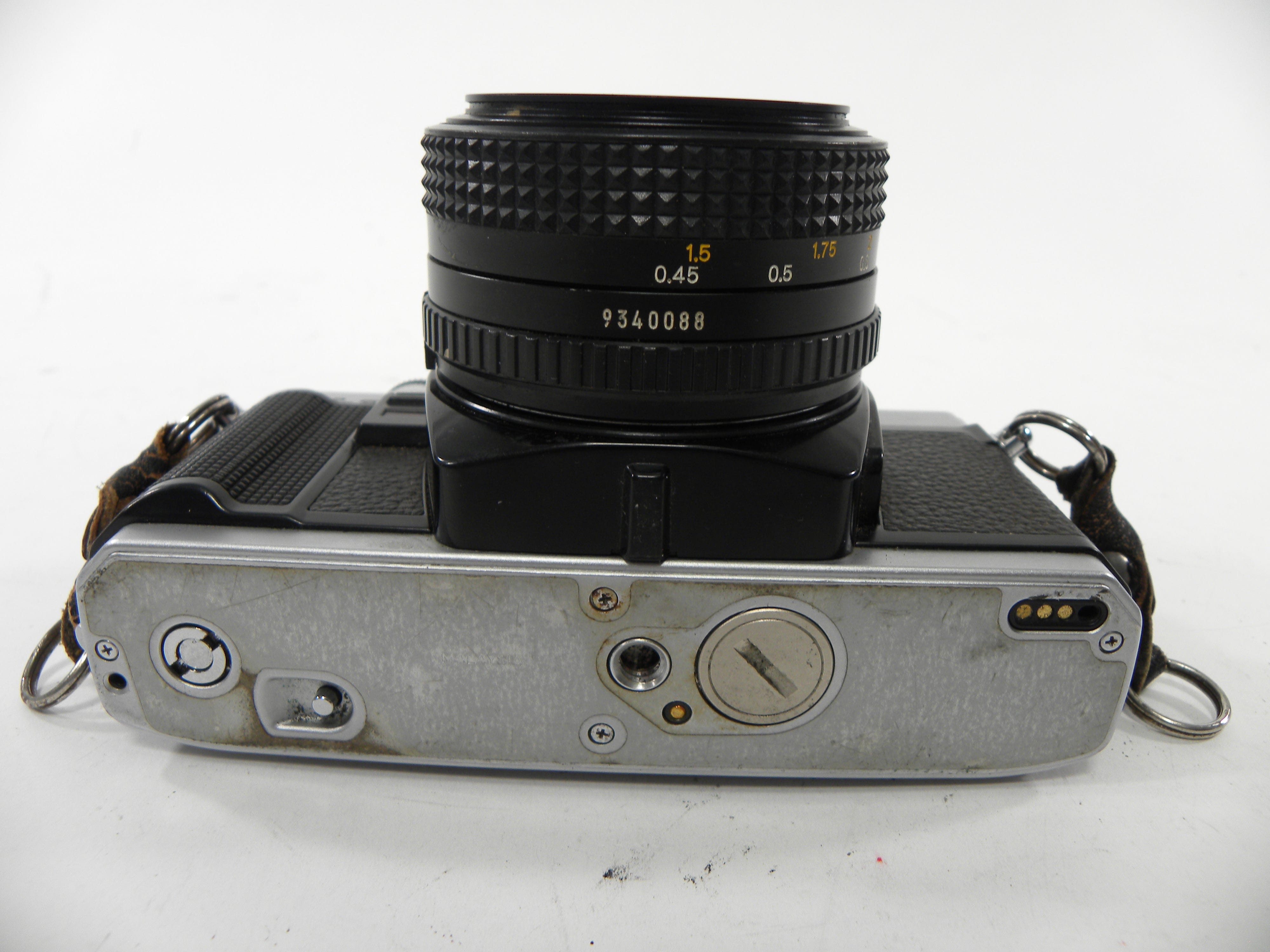 Minolta X-370 35mm SLR w/MD 50mm f1.7