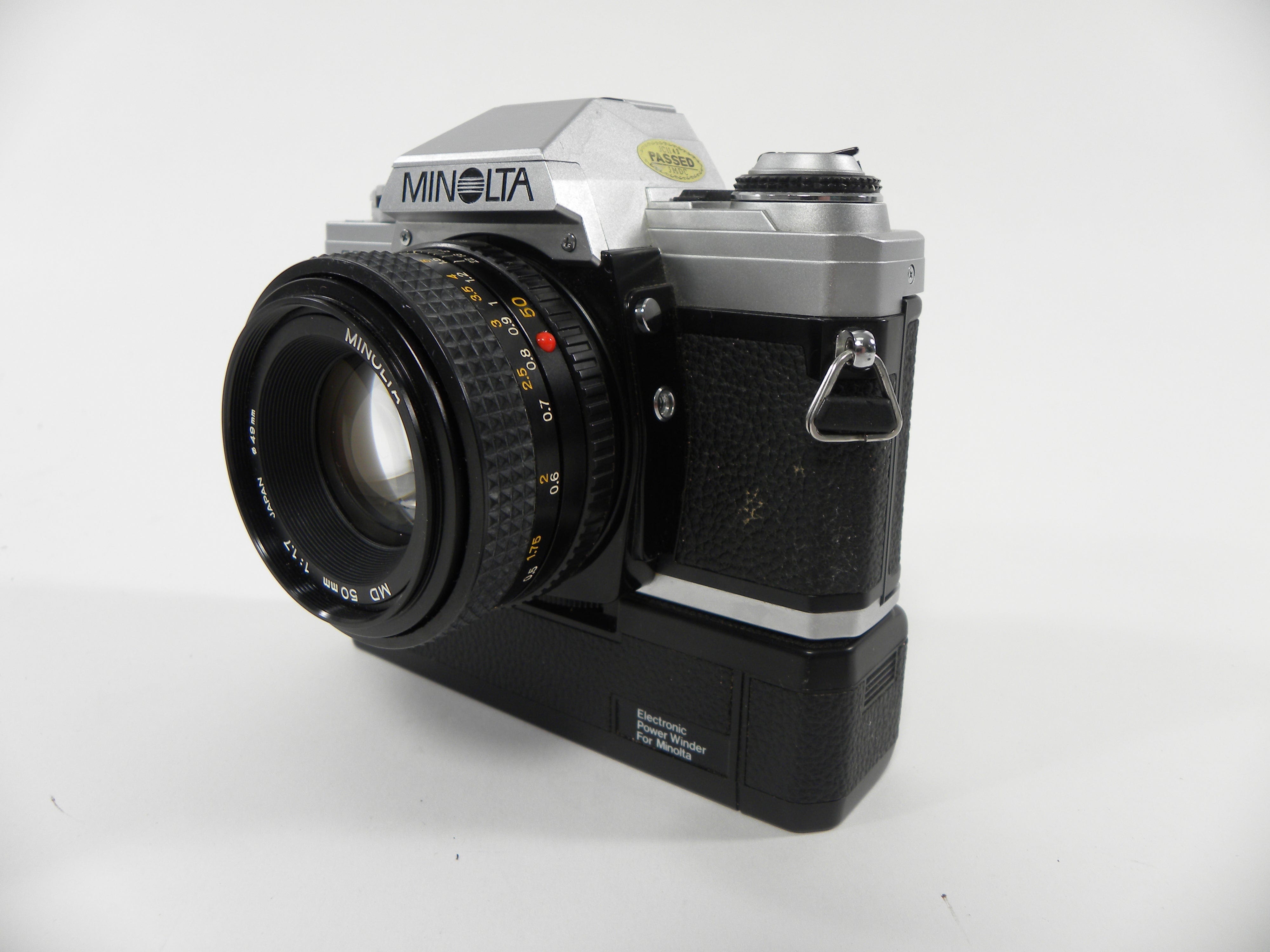 Minolta X-370 35mm SLR w/MD 50mm f1.7