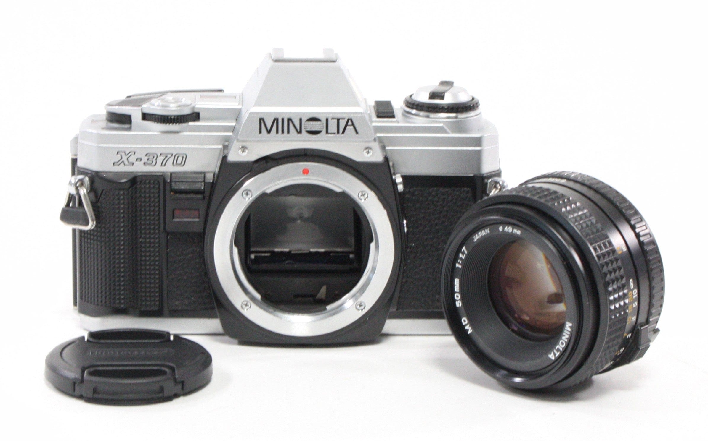 Minolta X-370 with 50mm f/1.7 lens