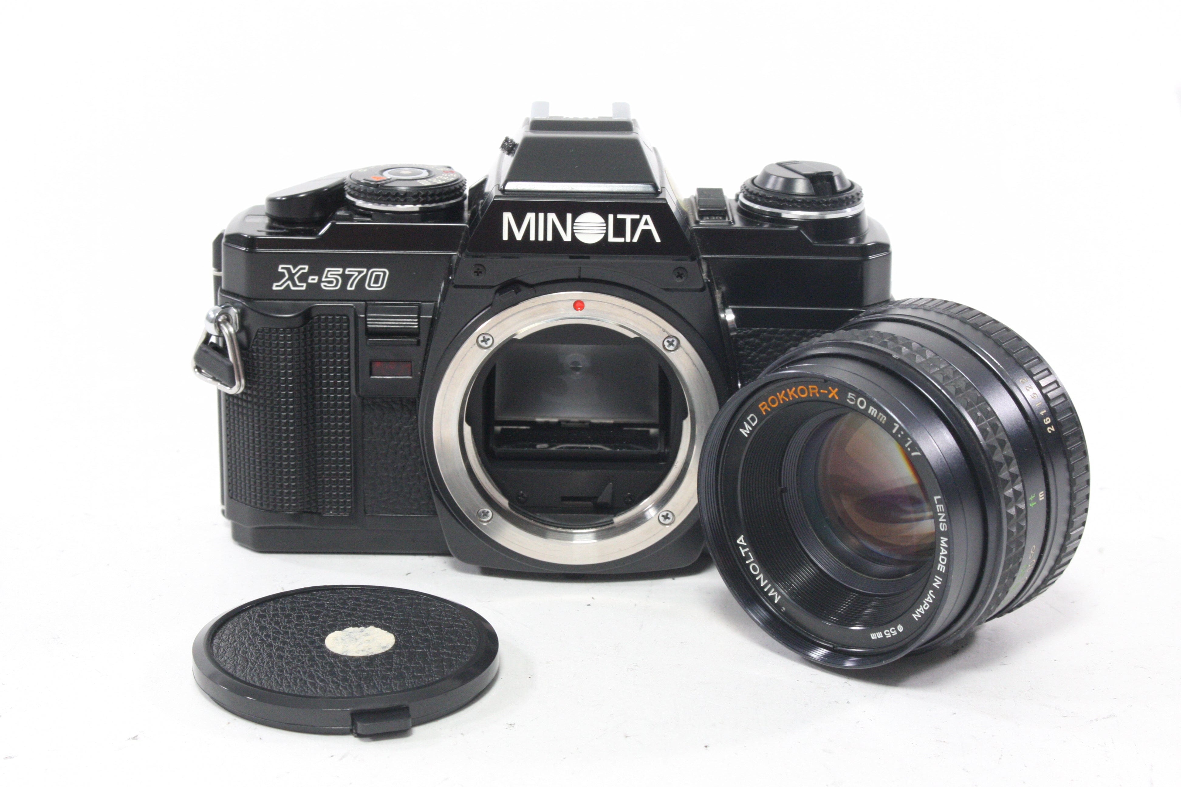 Minolta X-570 35mm SLR Camera with 50mm f/1.7 Lens
