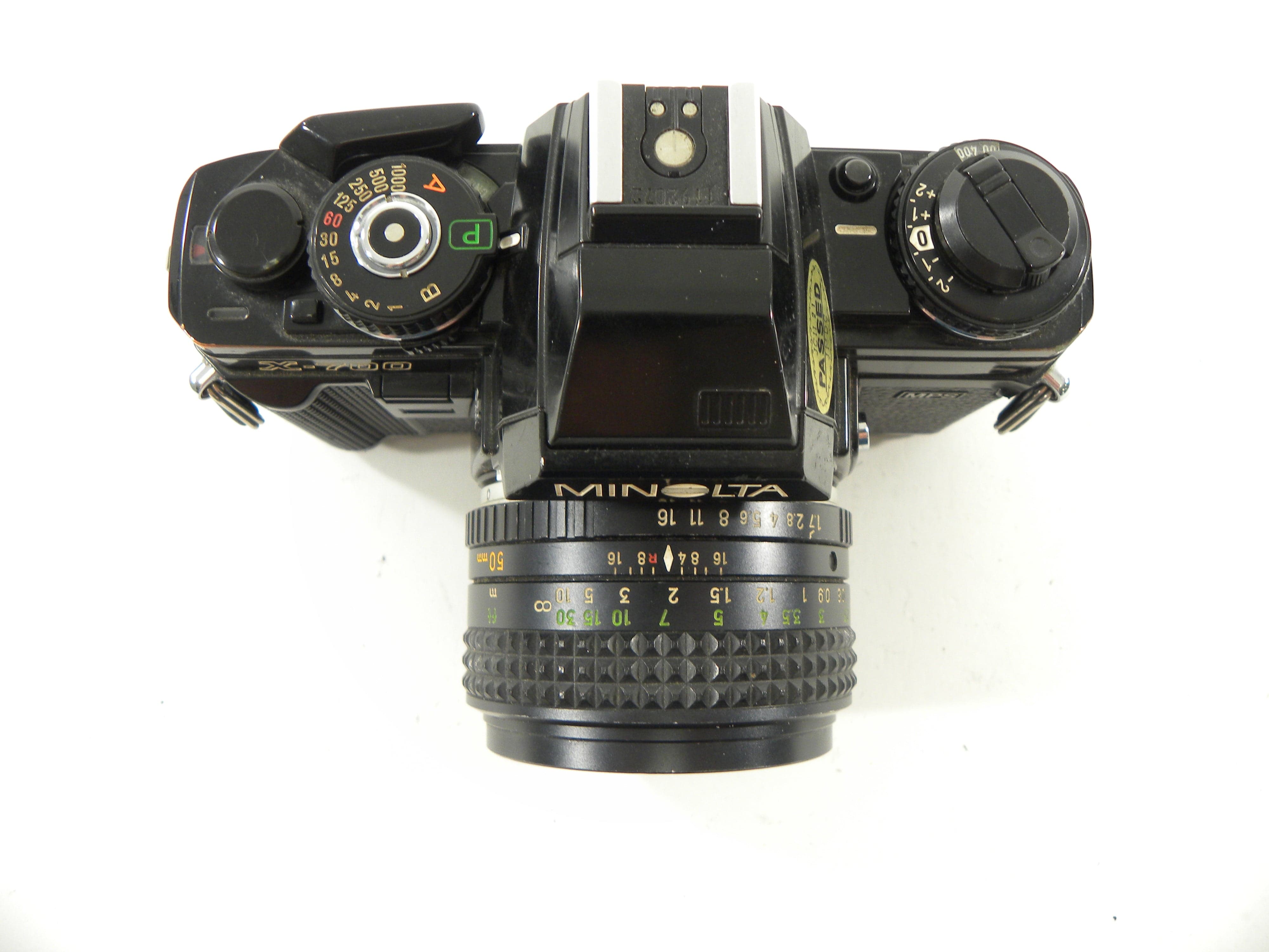Minolta X-700 35mm SLR (Black) w/Minolta Rokkor-X PF MC