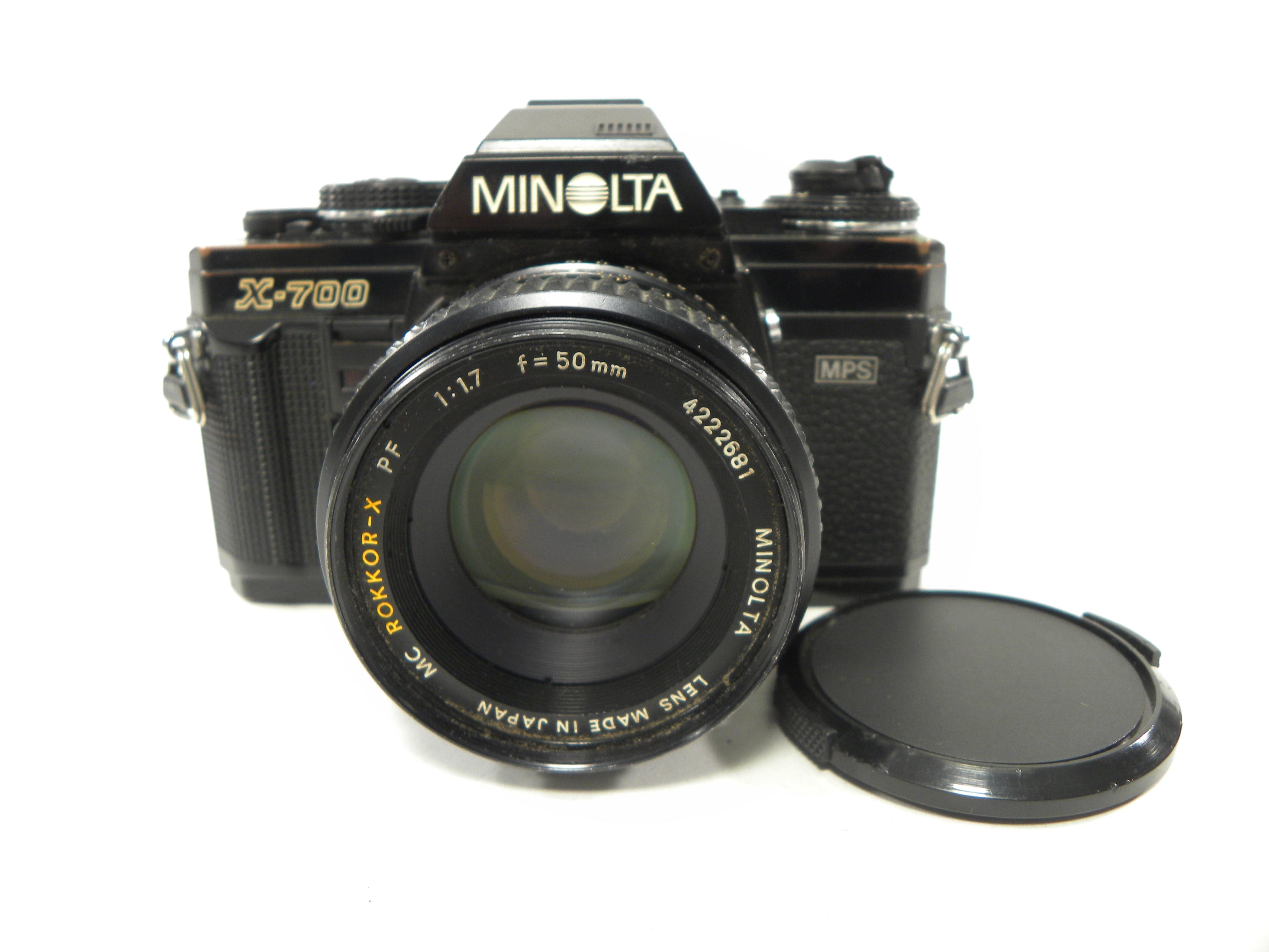 Minolta X-700 35mm SLR (Black) w/Minolta Rokkor-X PF MC