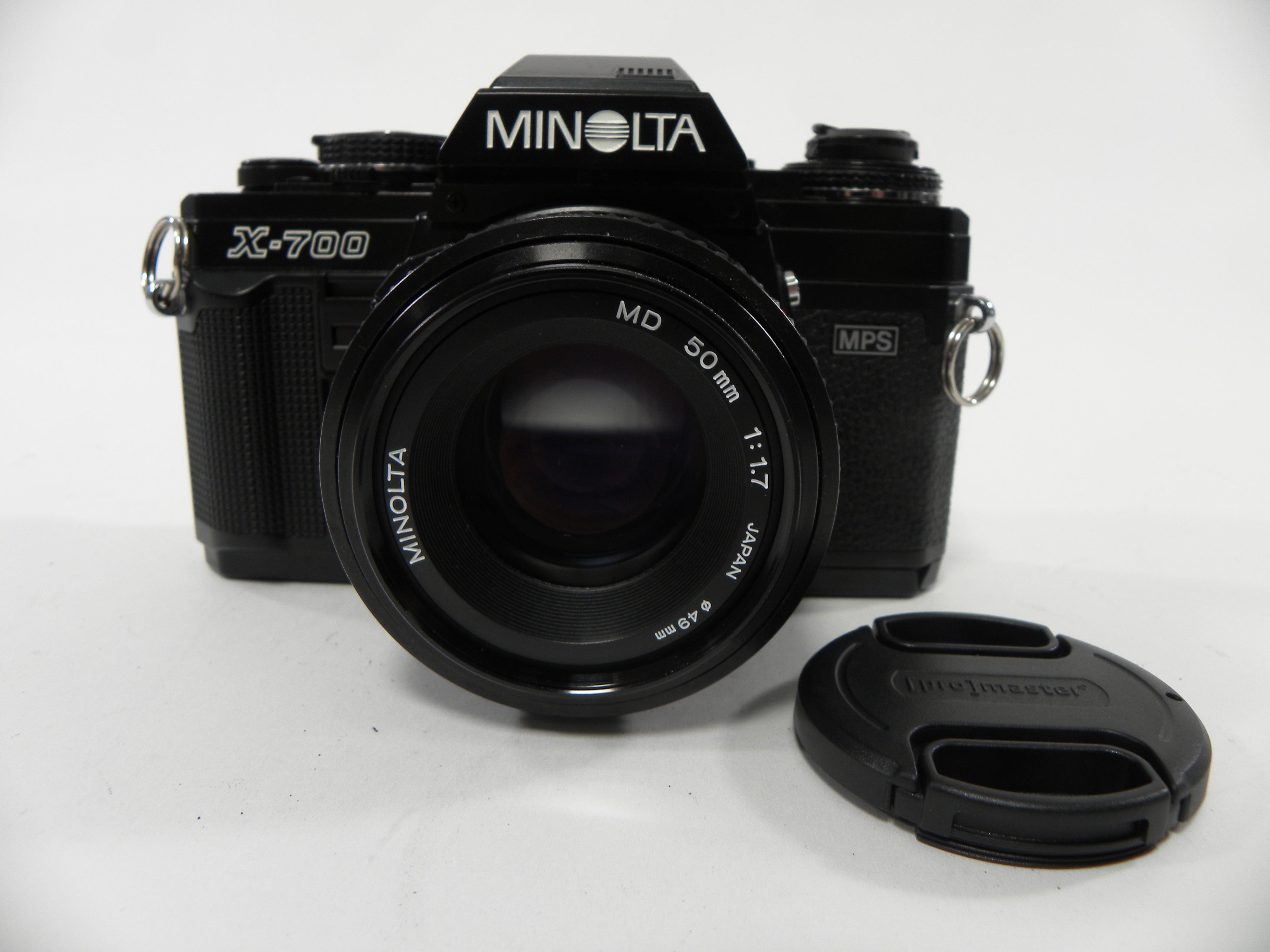Minolta X-700 35mm SLR Camera with a MD 50mm f1.7