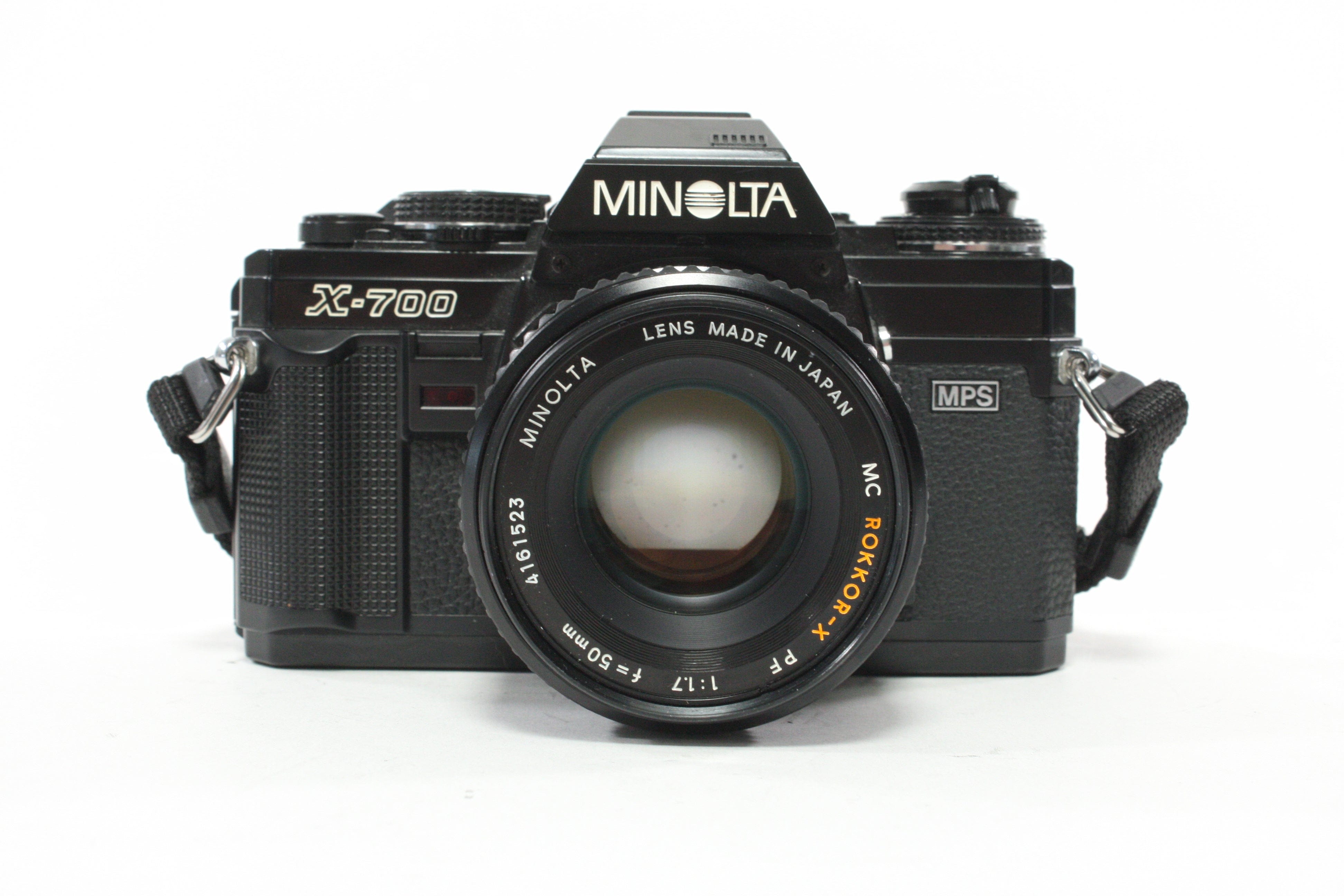 Minolta X-700 35mm SLR Camera with Rokkor-X 50mm f/1.7 PF Lens
