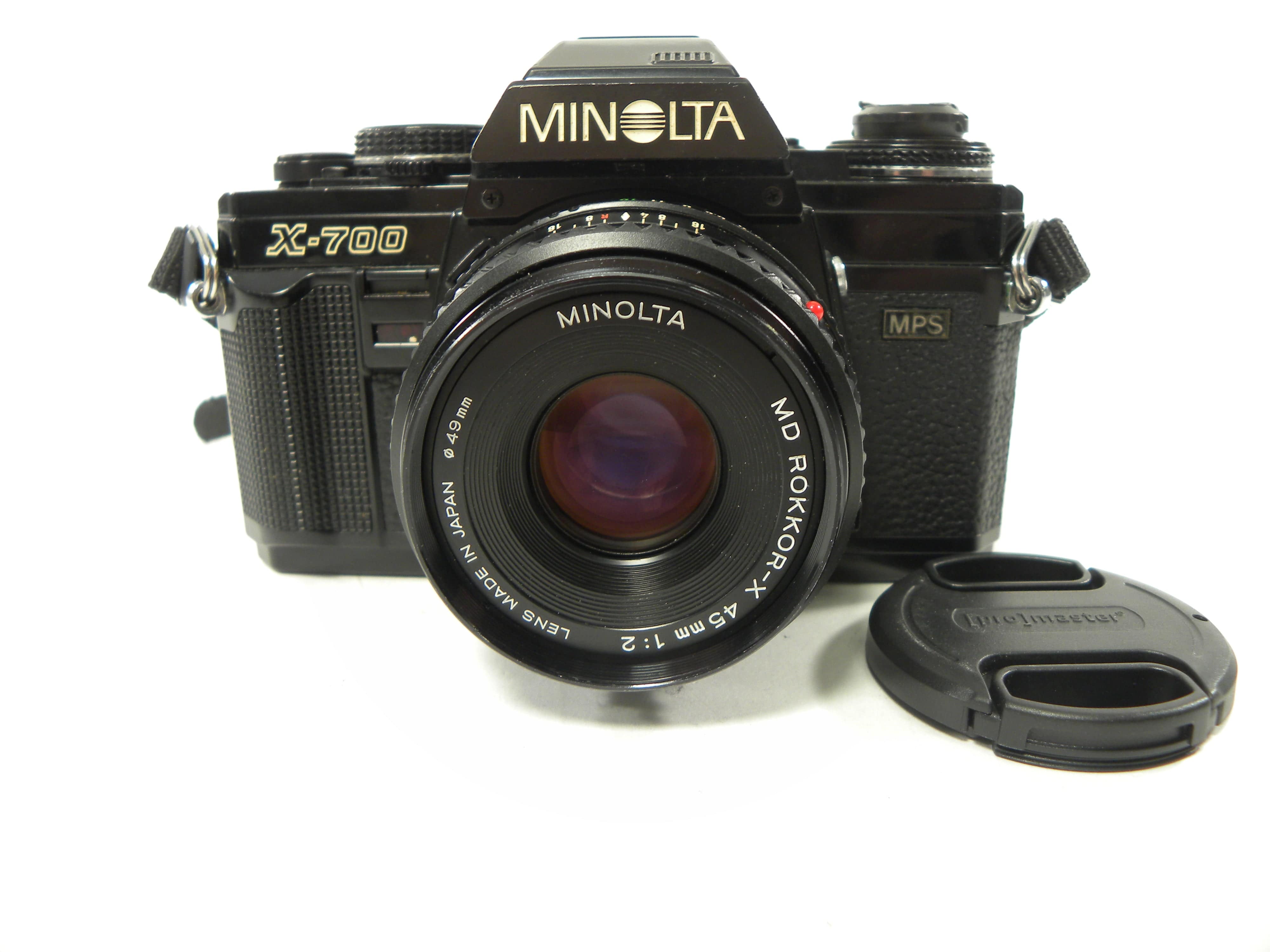Minolta X-700 35mm SLR w/MD 45mm f2