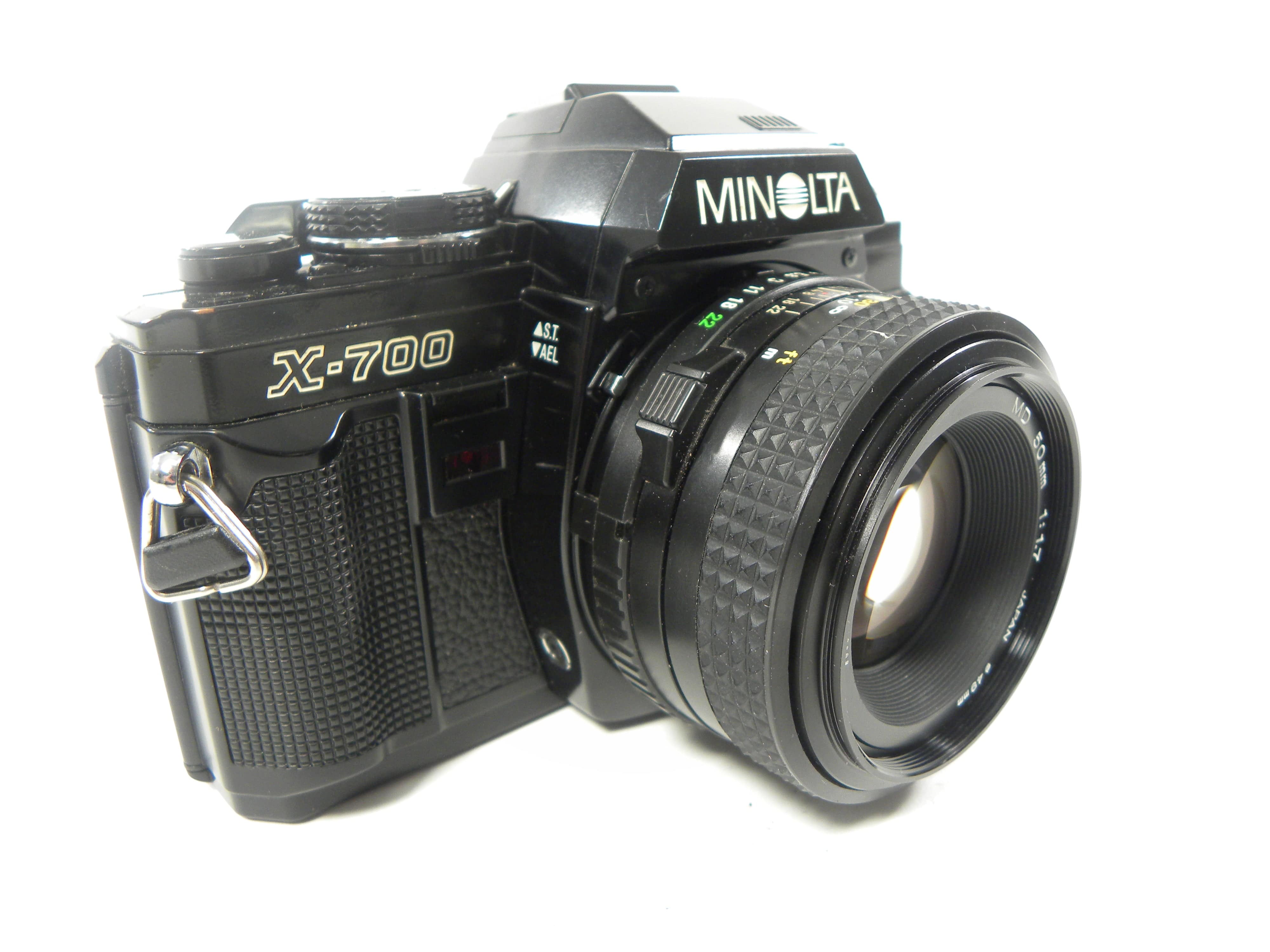 Minolta X-700 35mm SLR w/MD 50mm f1.7