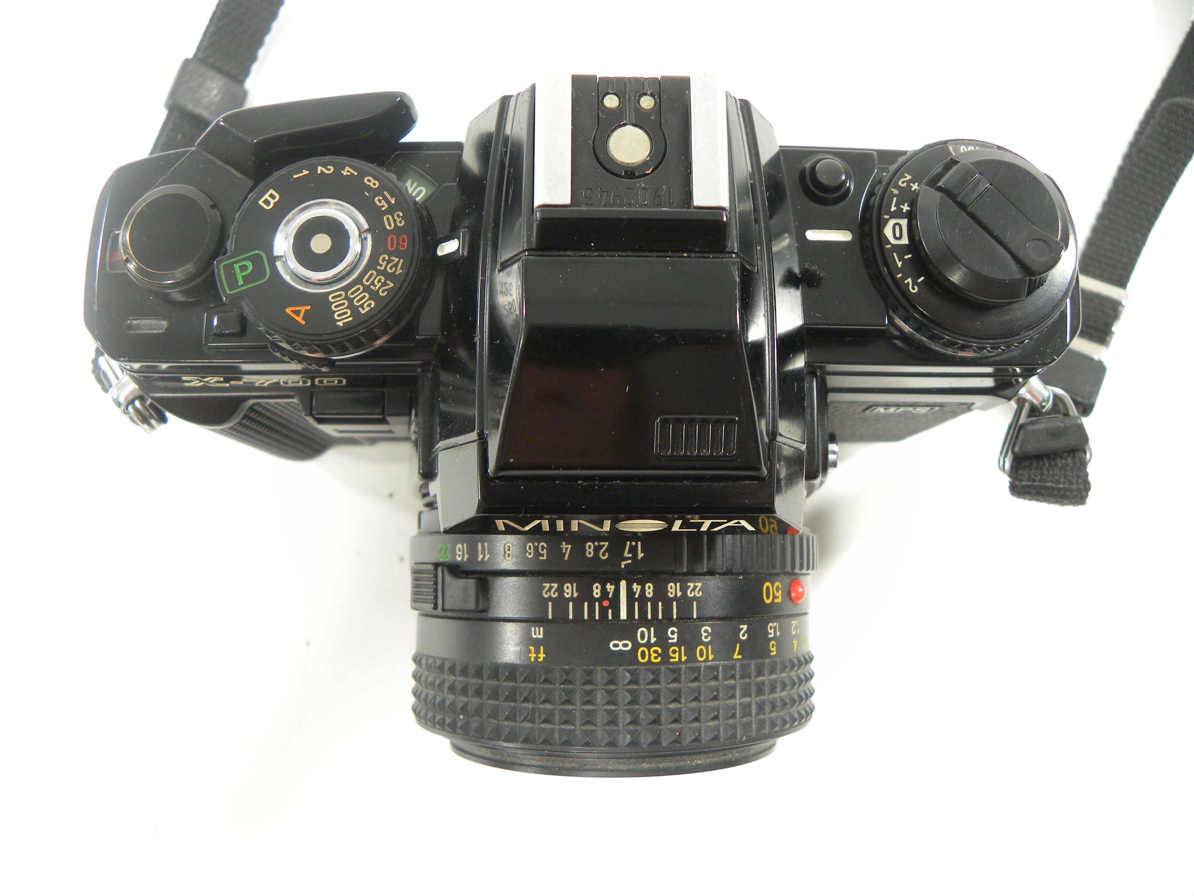 Minolta X-700 35mm SLR w/MD 50mm f1.7
