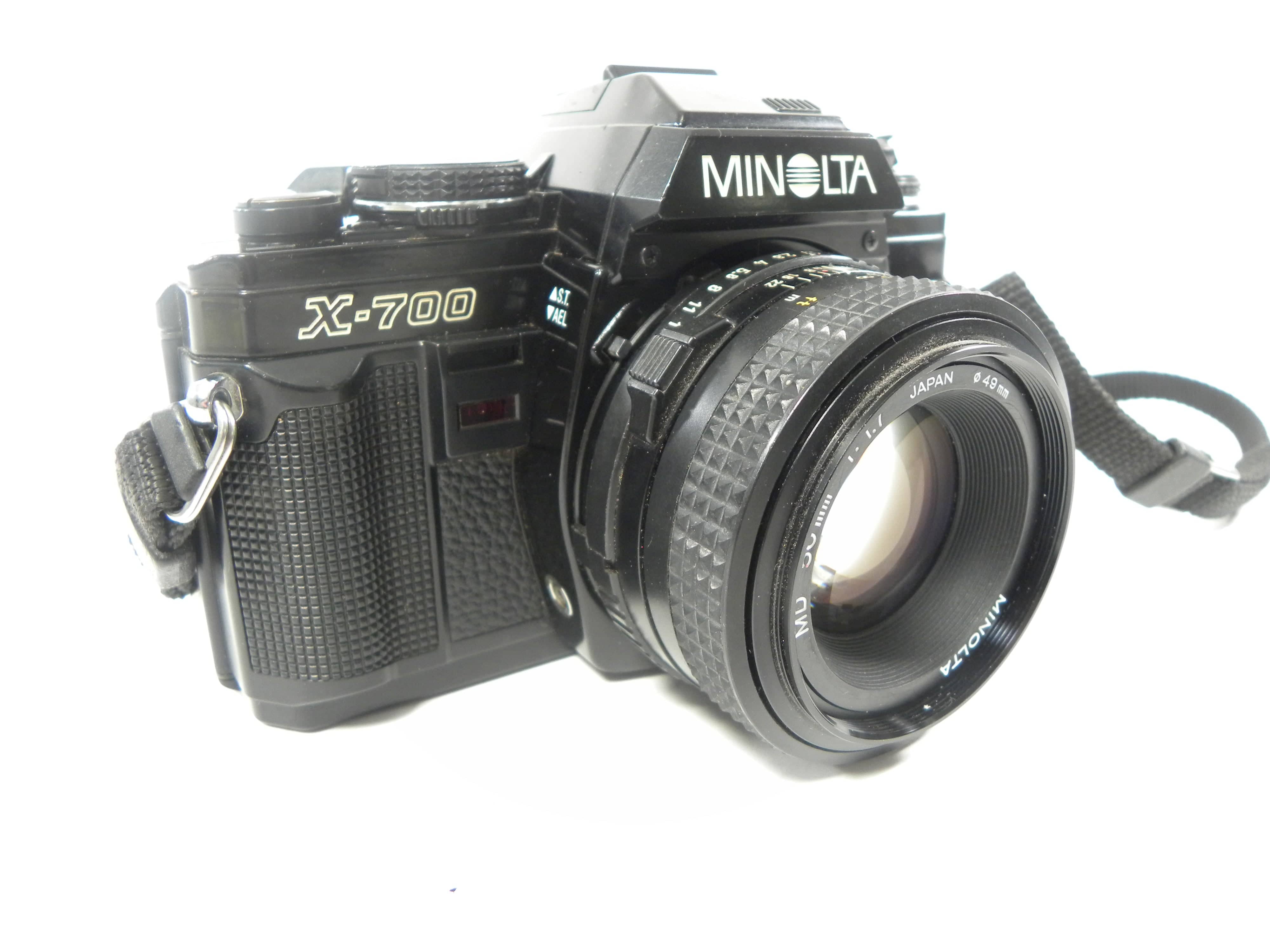 Minolta X-700 35mm SLR w/MD 50mm f1.7