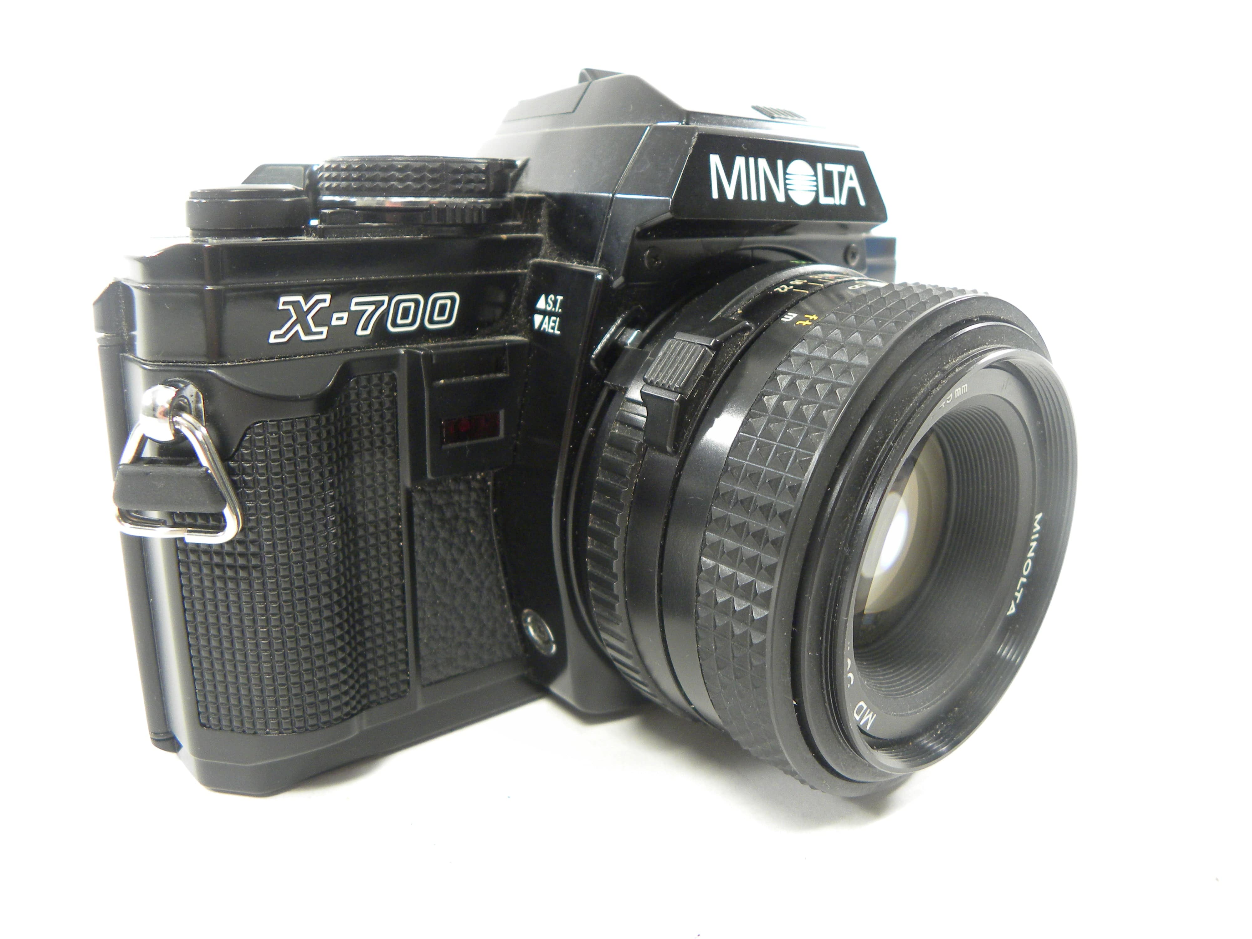 Minolta X-700 35mm SLR w/MD 50mm f2