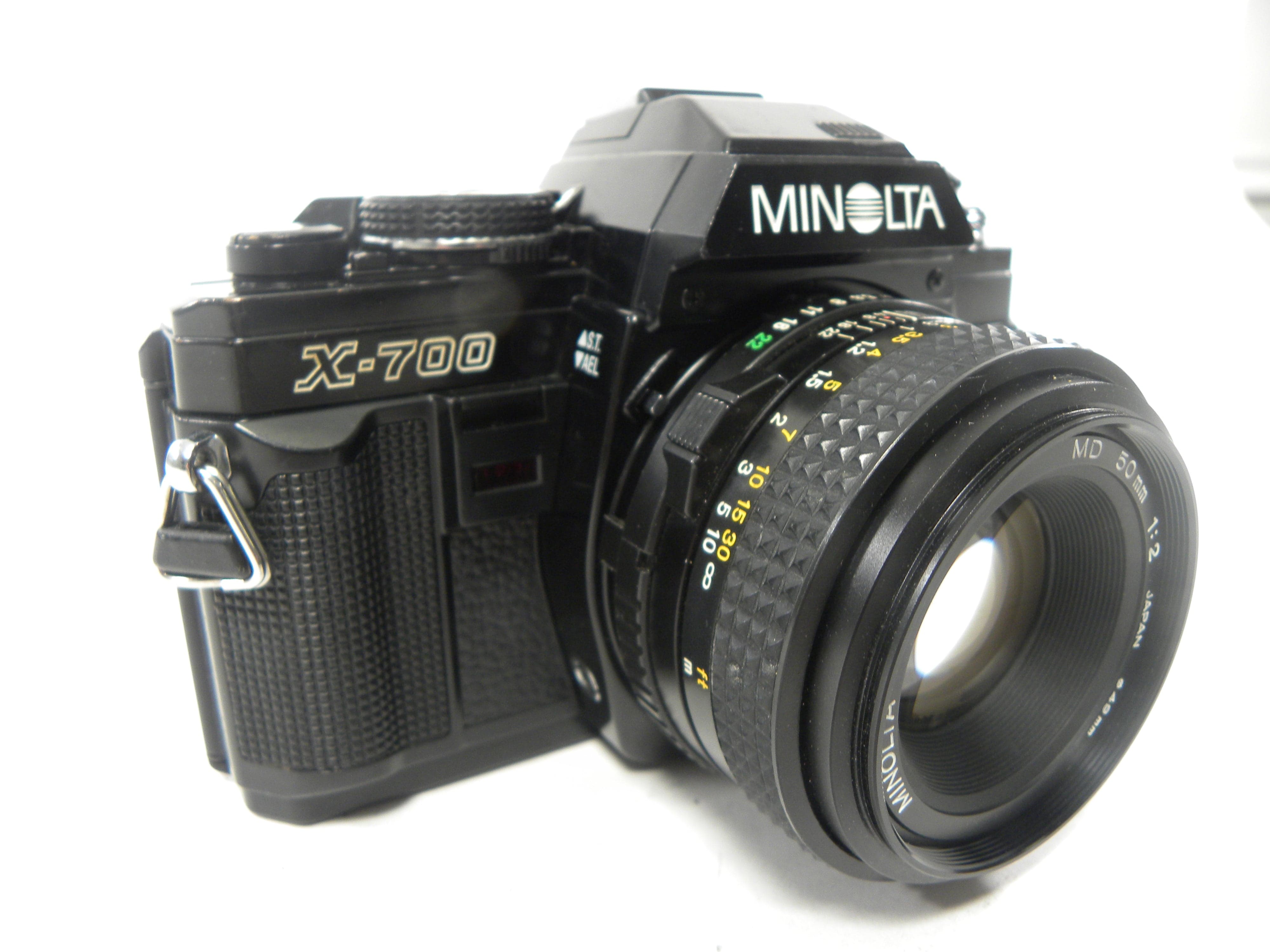 Minolta X-700 35mm SLR w/MD 50mm f2