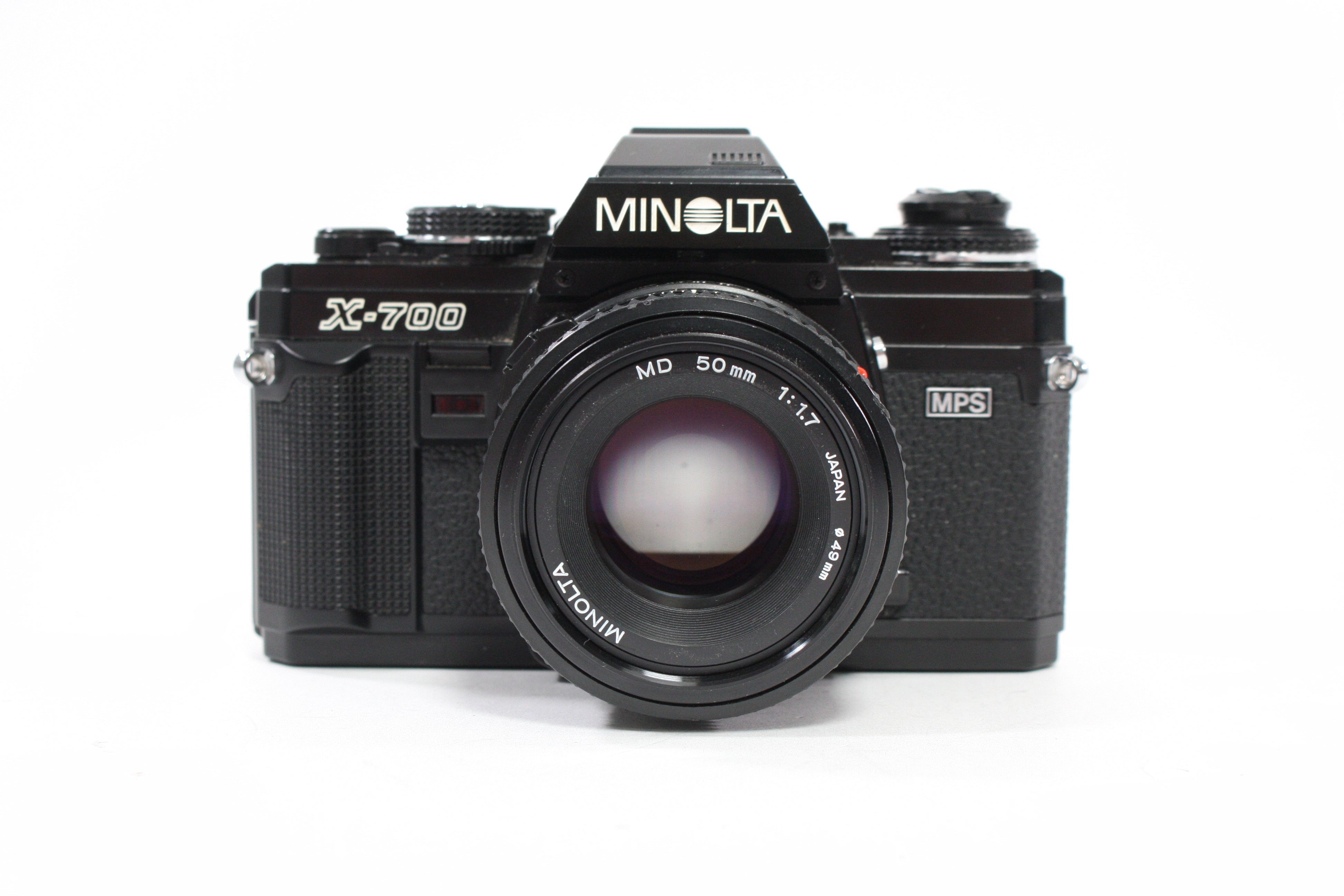Minolta X-700 SLR 35mm Camera with 50mm f/1.7 Lens