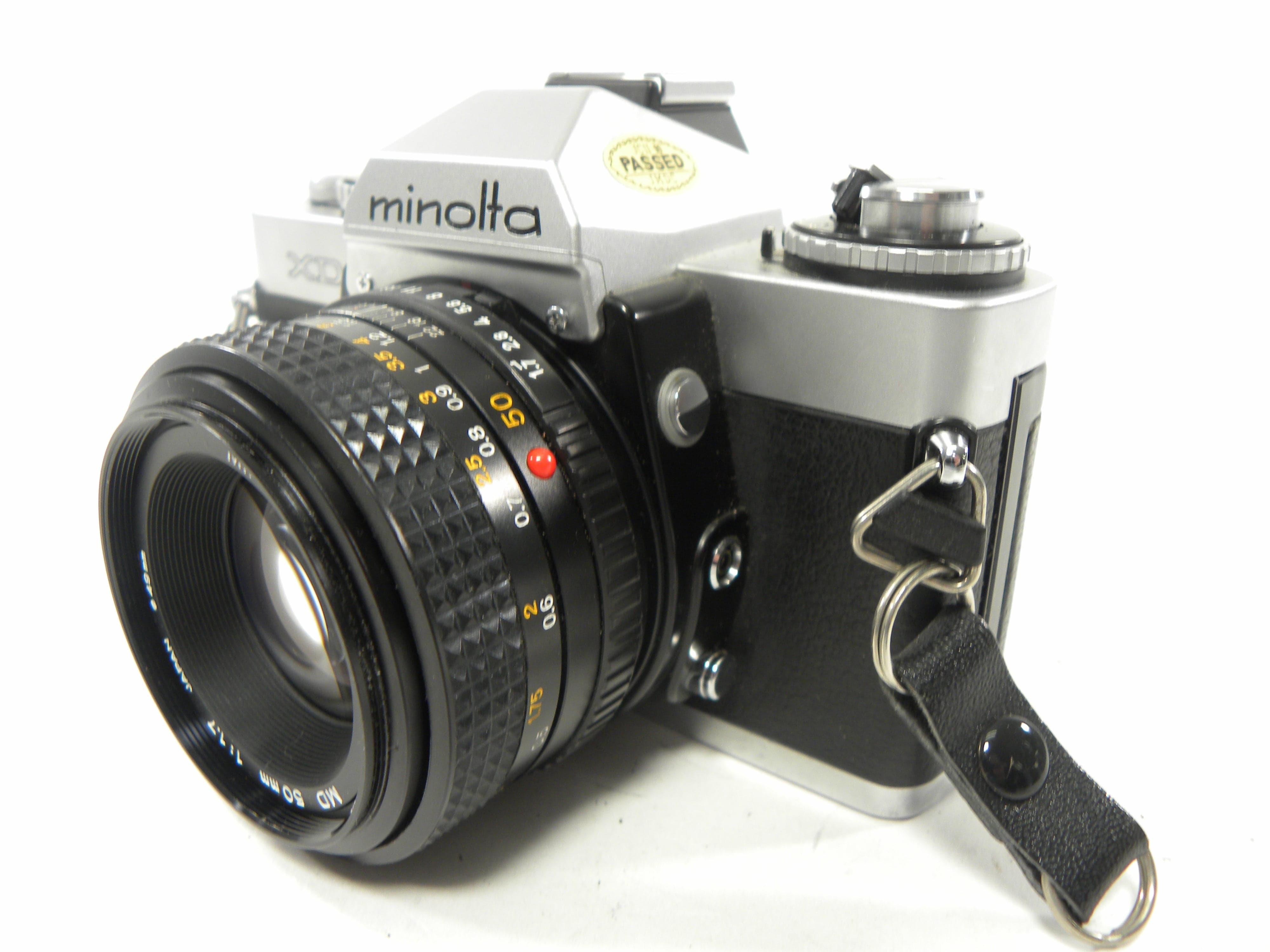Minolta XD-5 35mm SLR w/MD 50mm f1.7