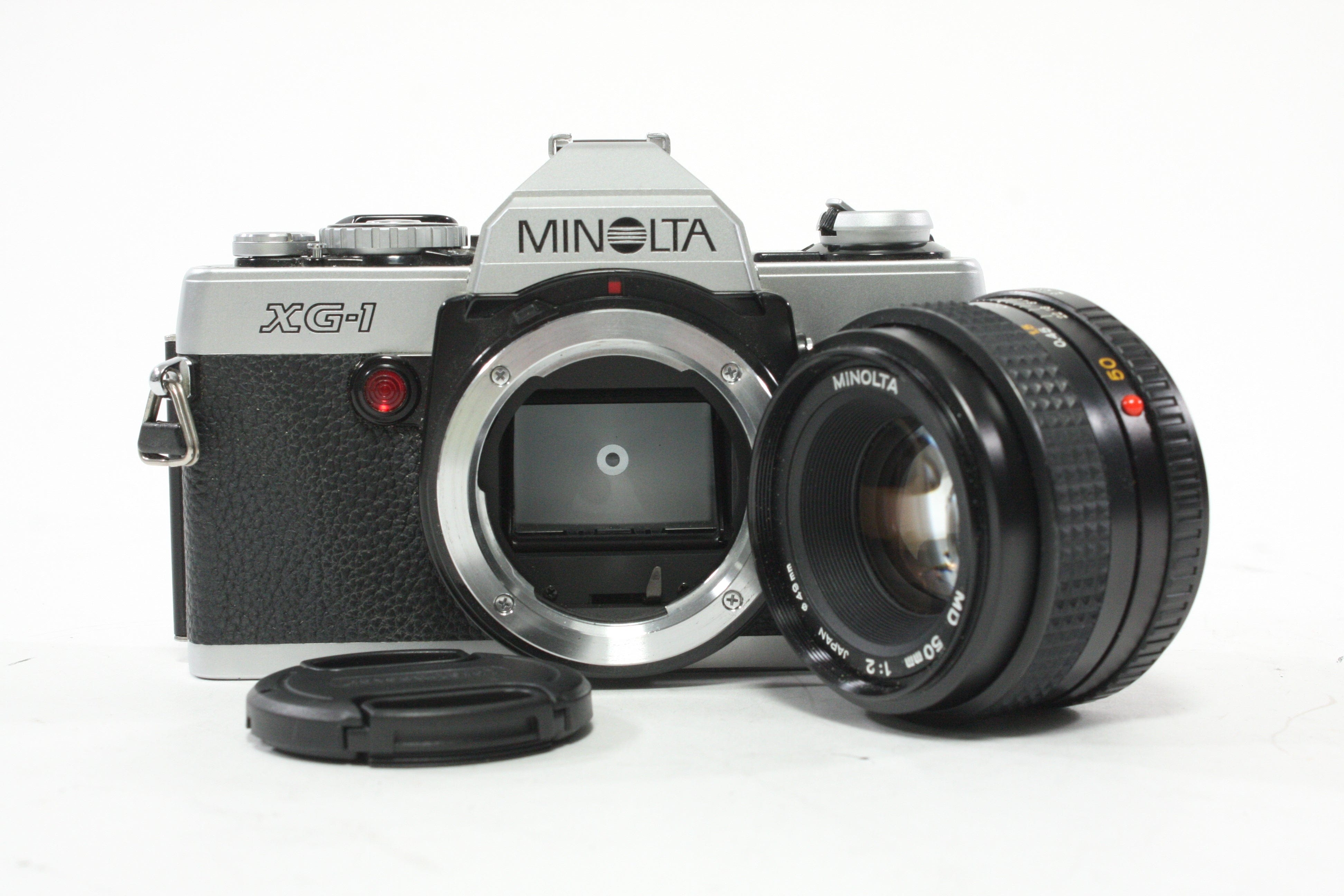 Minolta XG-1 35mm SLR Camera with 50mm f/2 MD Lens