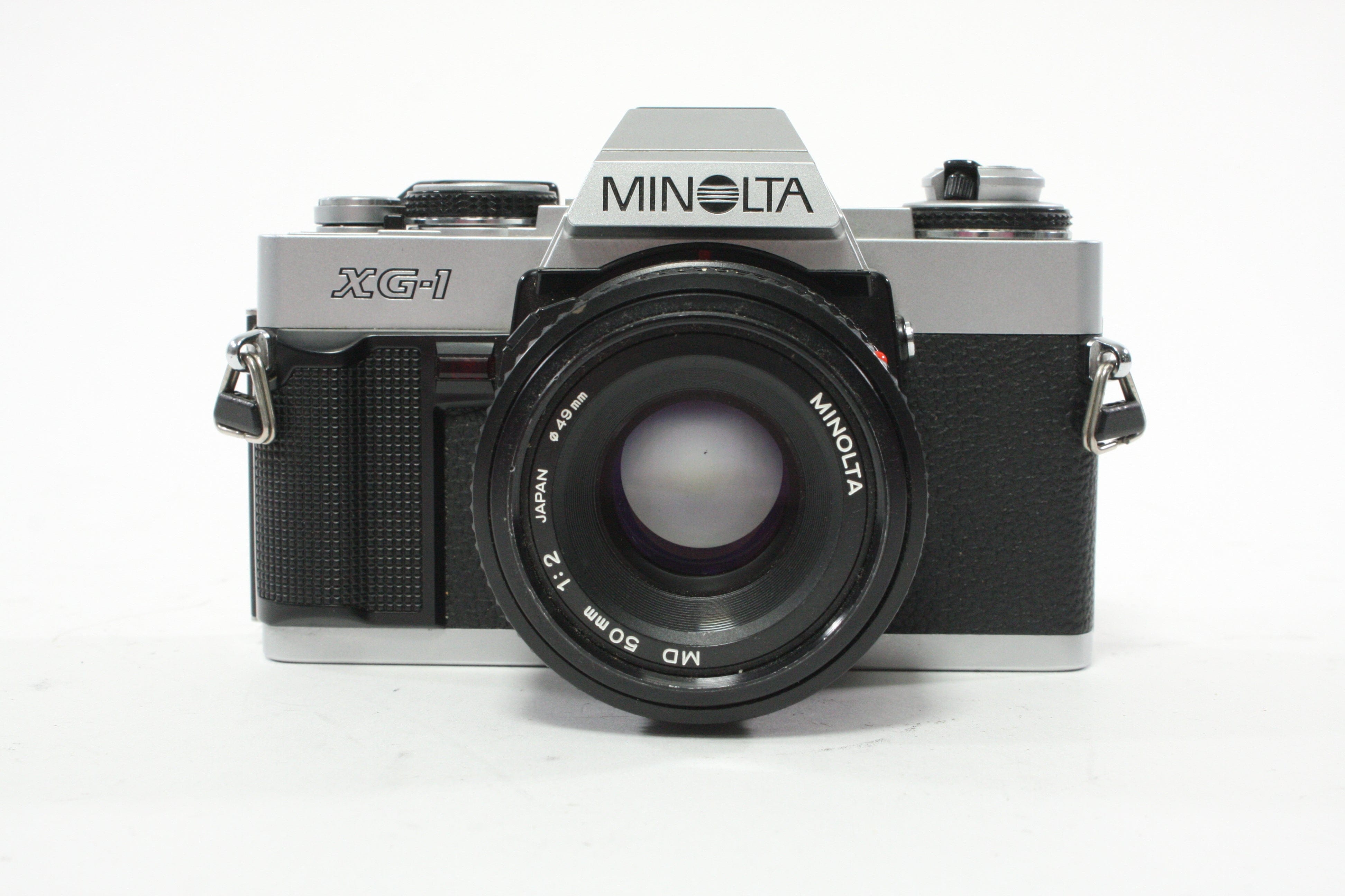 Minolta XG-1 35mm SLR Camera with 50mm f/2 MD Lens