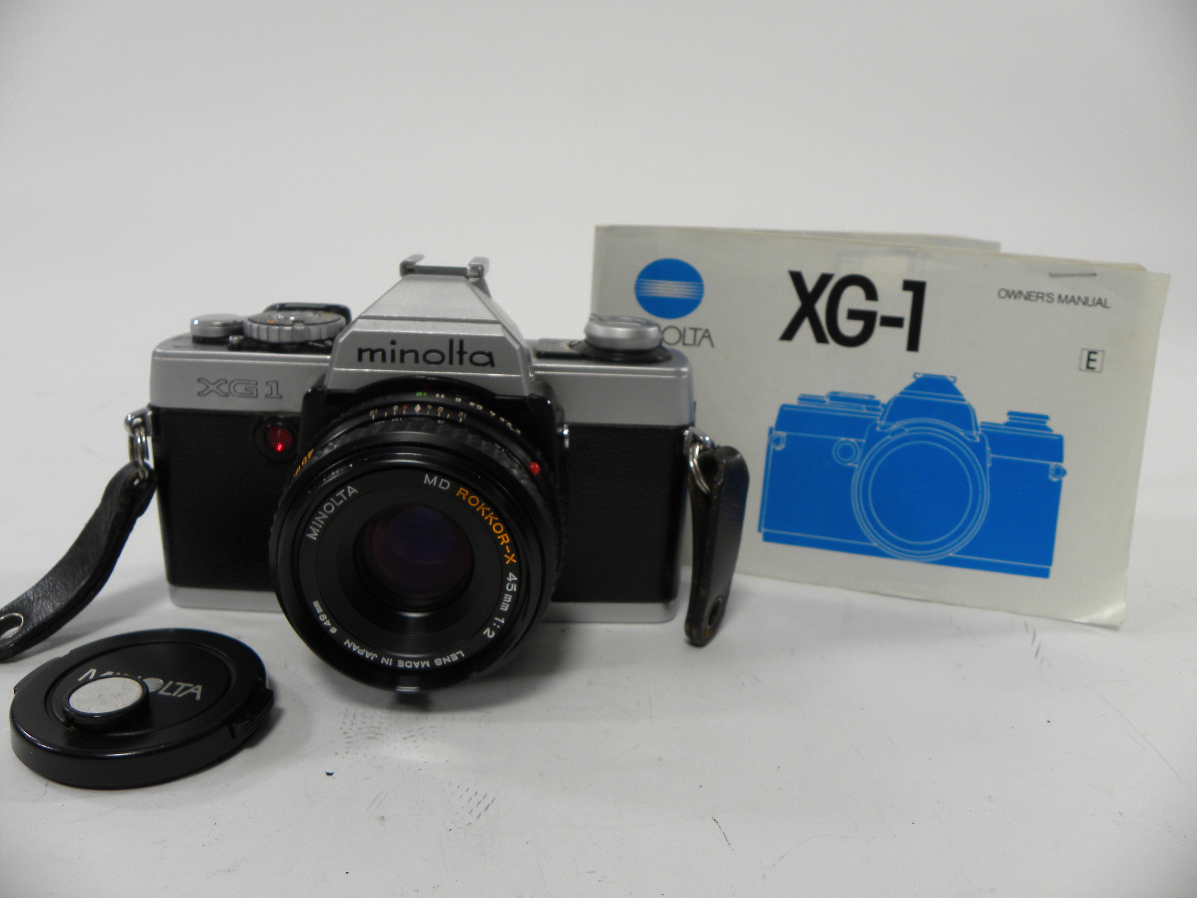 Minolta XG-1 35mm SLR w/MD 45mm f2