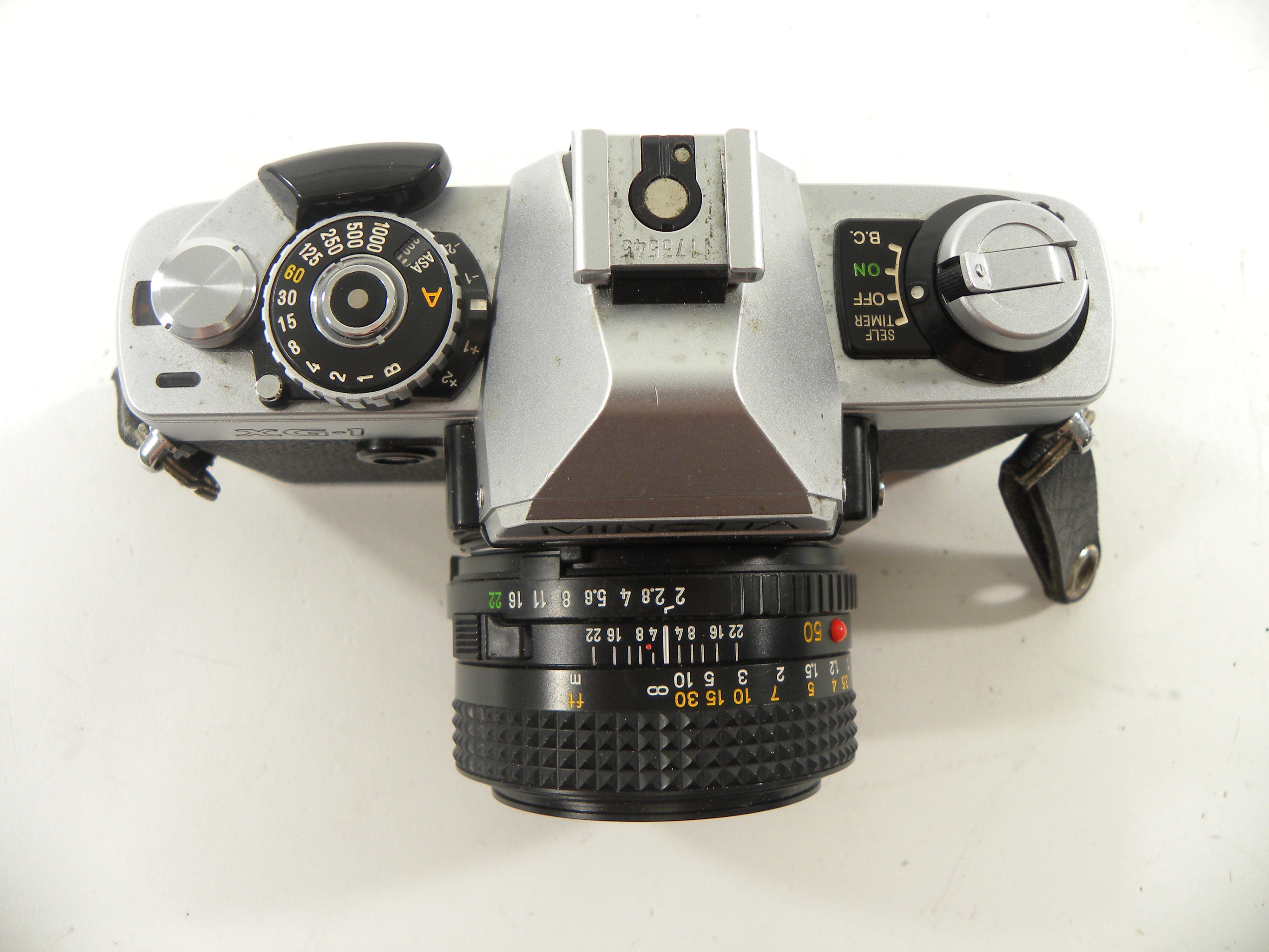 Minolta XG-1 35mm SLR W/MD 50mm f2