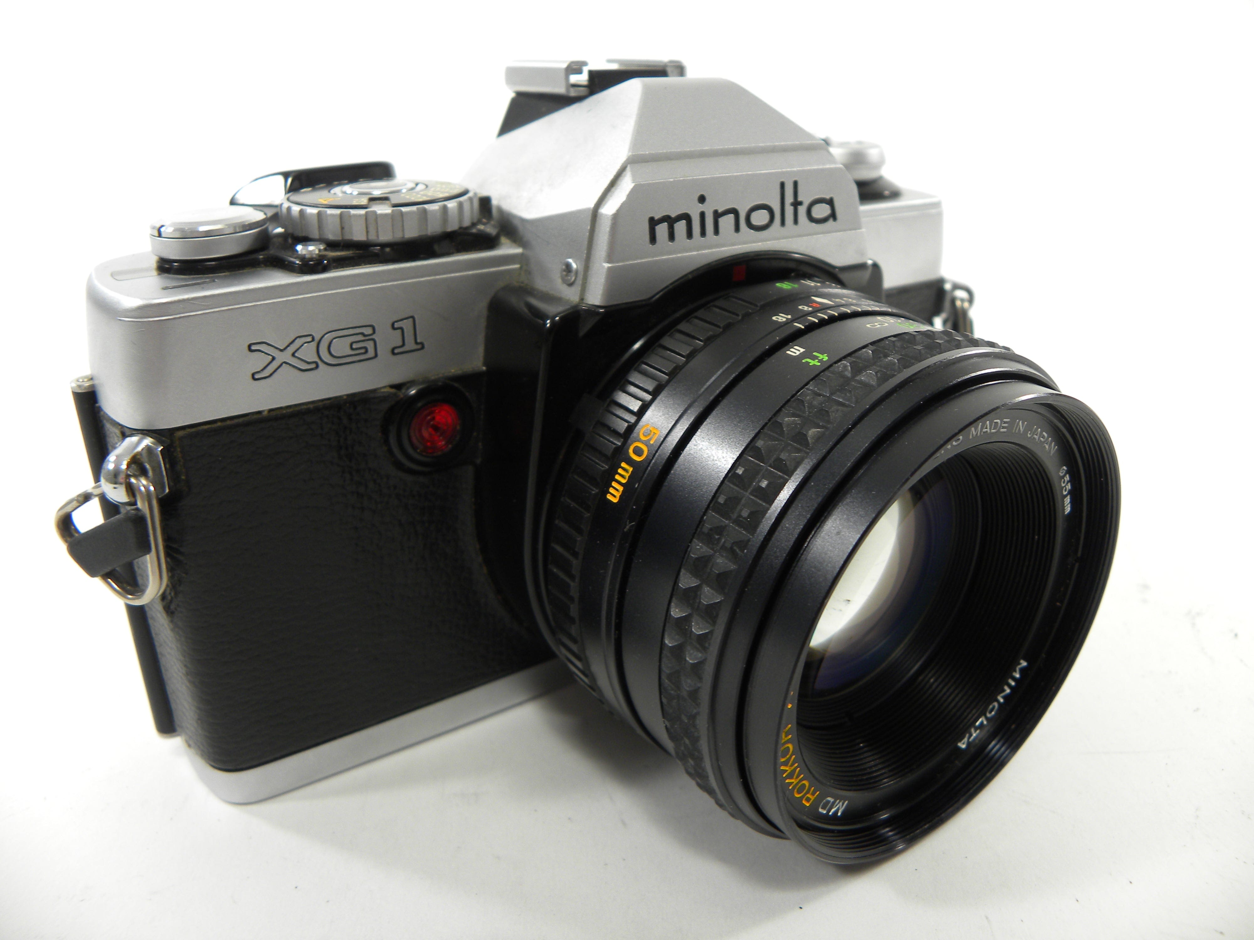 Minolta XG-1 35mm SLR w/MD Rokkor-X 50mm f1.7