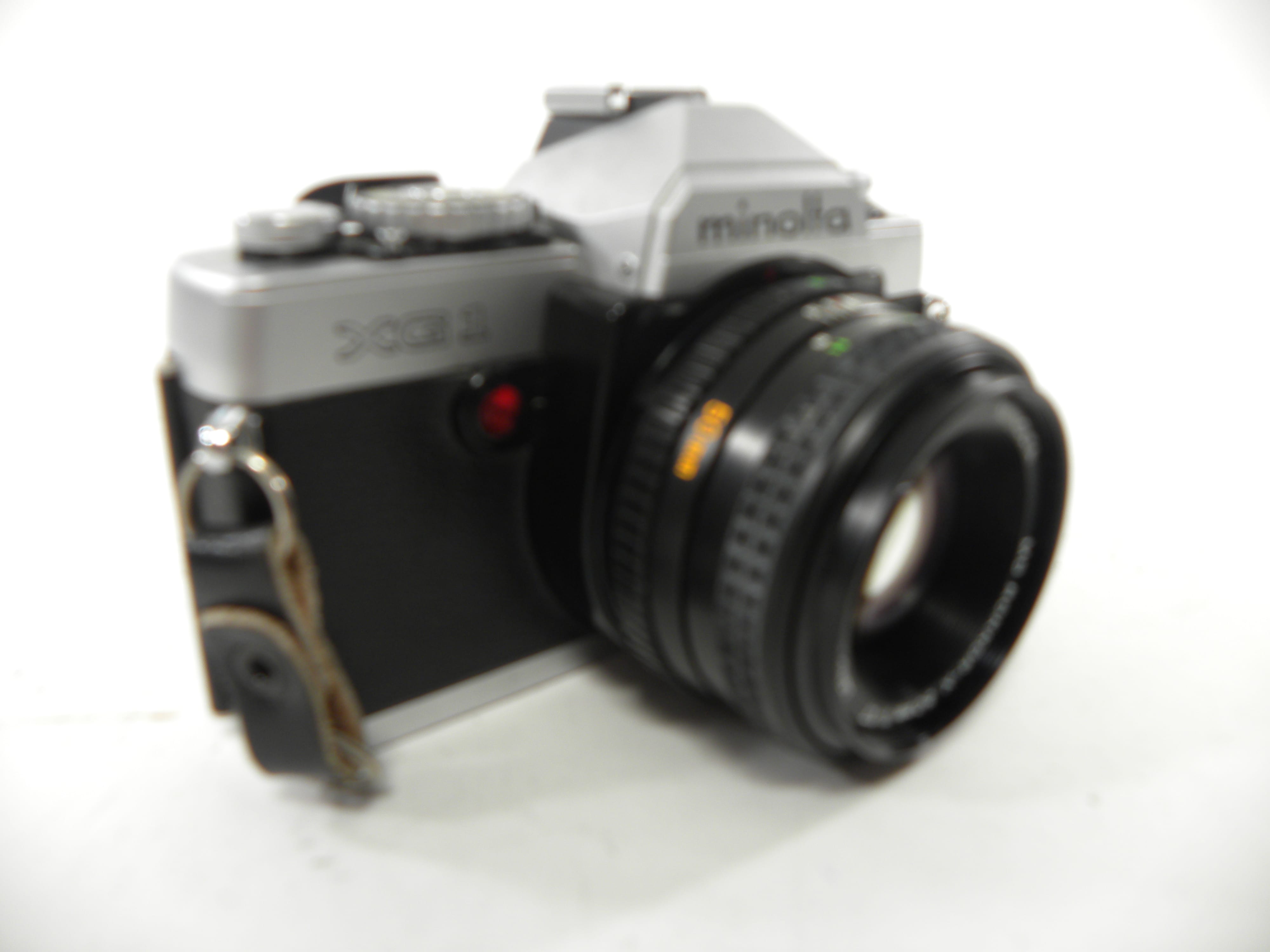 Minolta XG-1 35mm SLR w/MD Rokkor-X 50mm f1.7