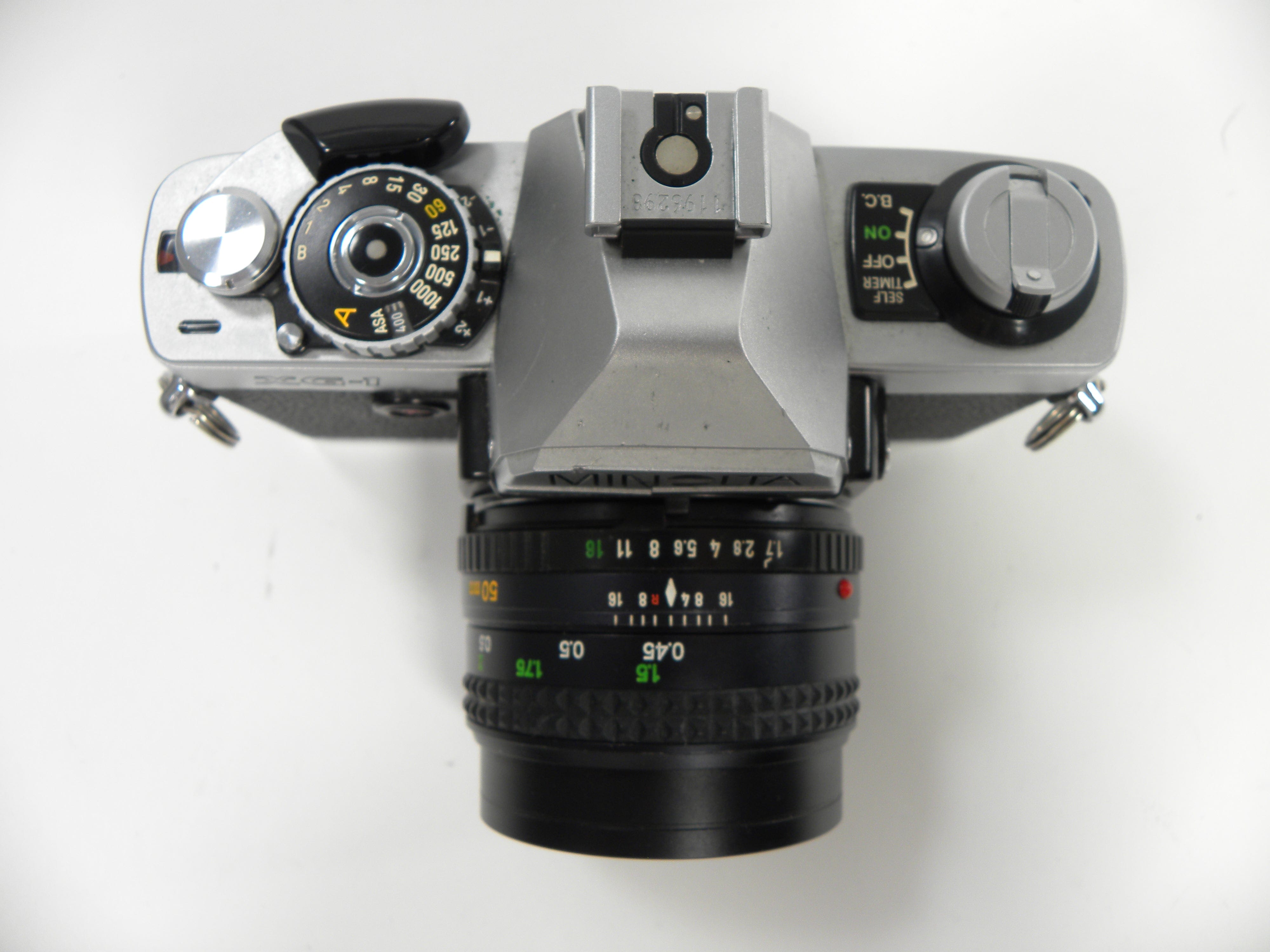 Minolta XG-1 35mm SLR w/MD Rokkor-X 50mm f1.7