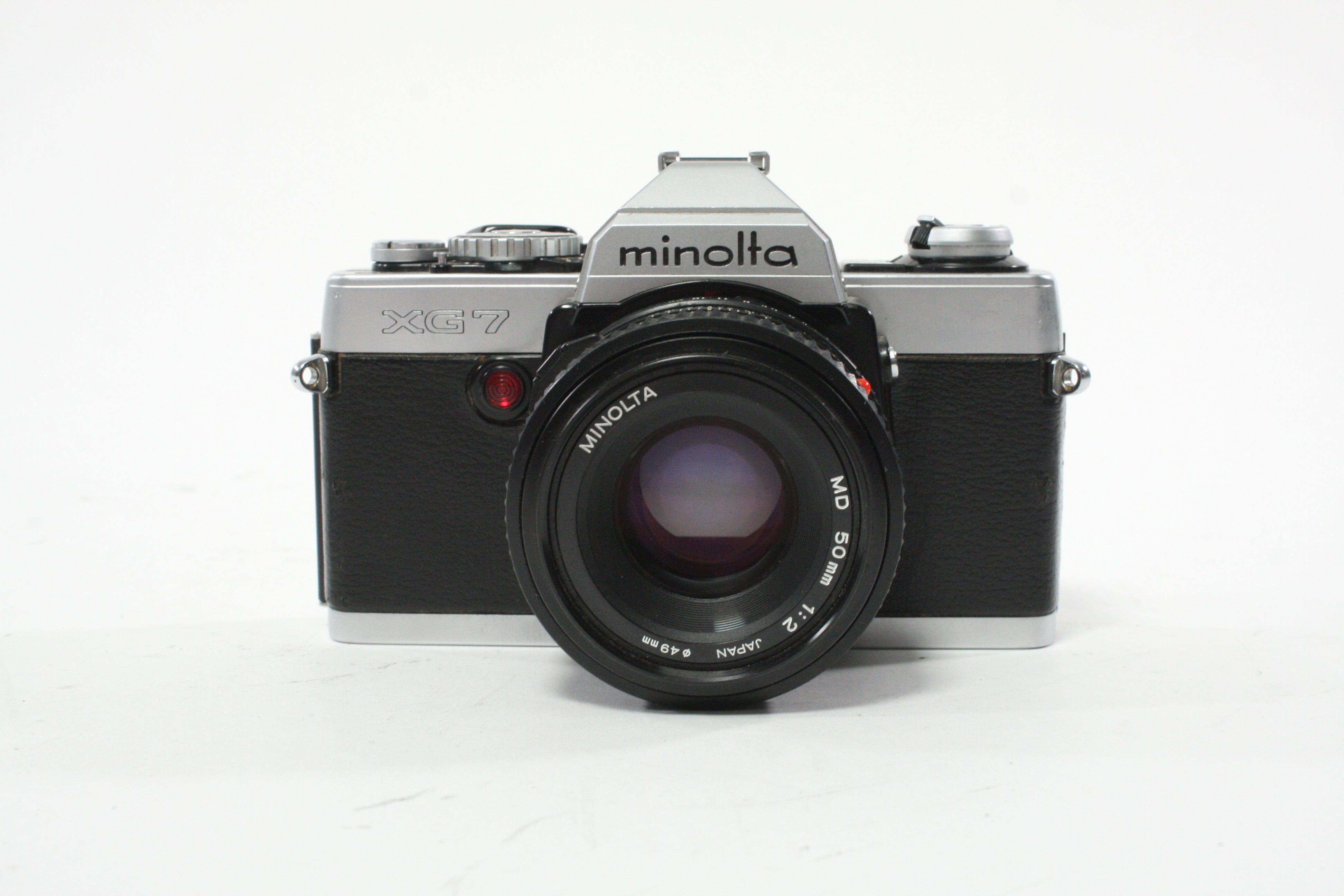 Minolta XG 7 35mm SLR Camera with 50mm f/2 MD Lens
