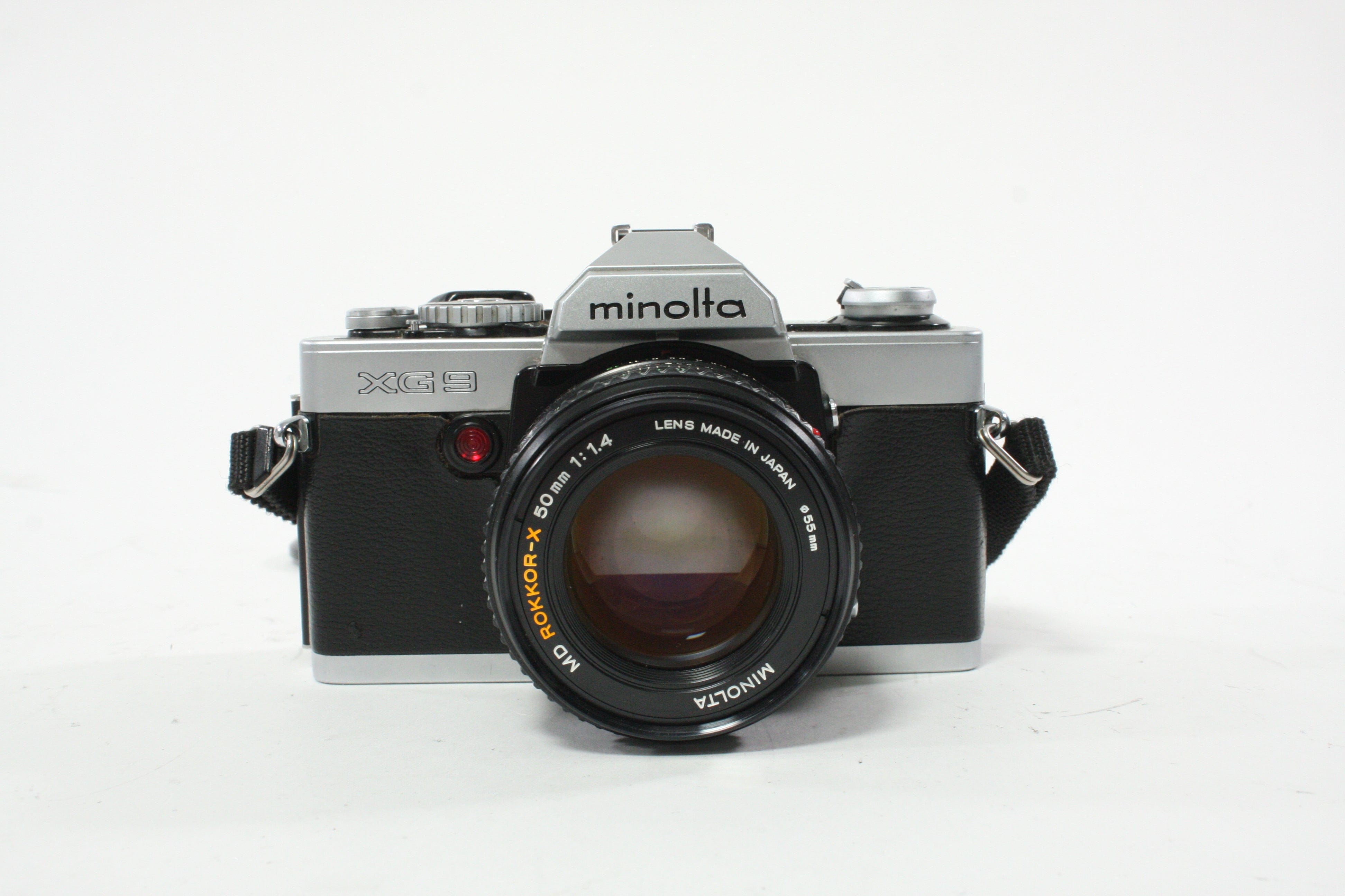 Minolta XG-9 35mm SLR Camera with a 50mm f/1.4 Lens