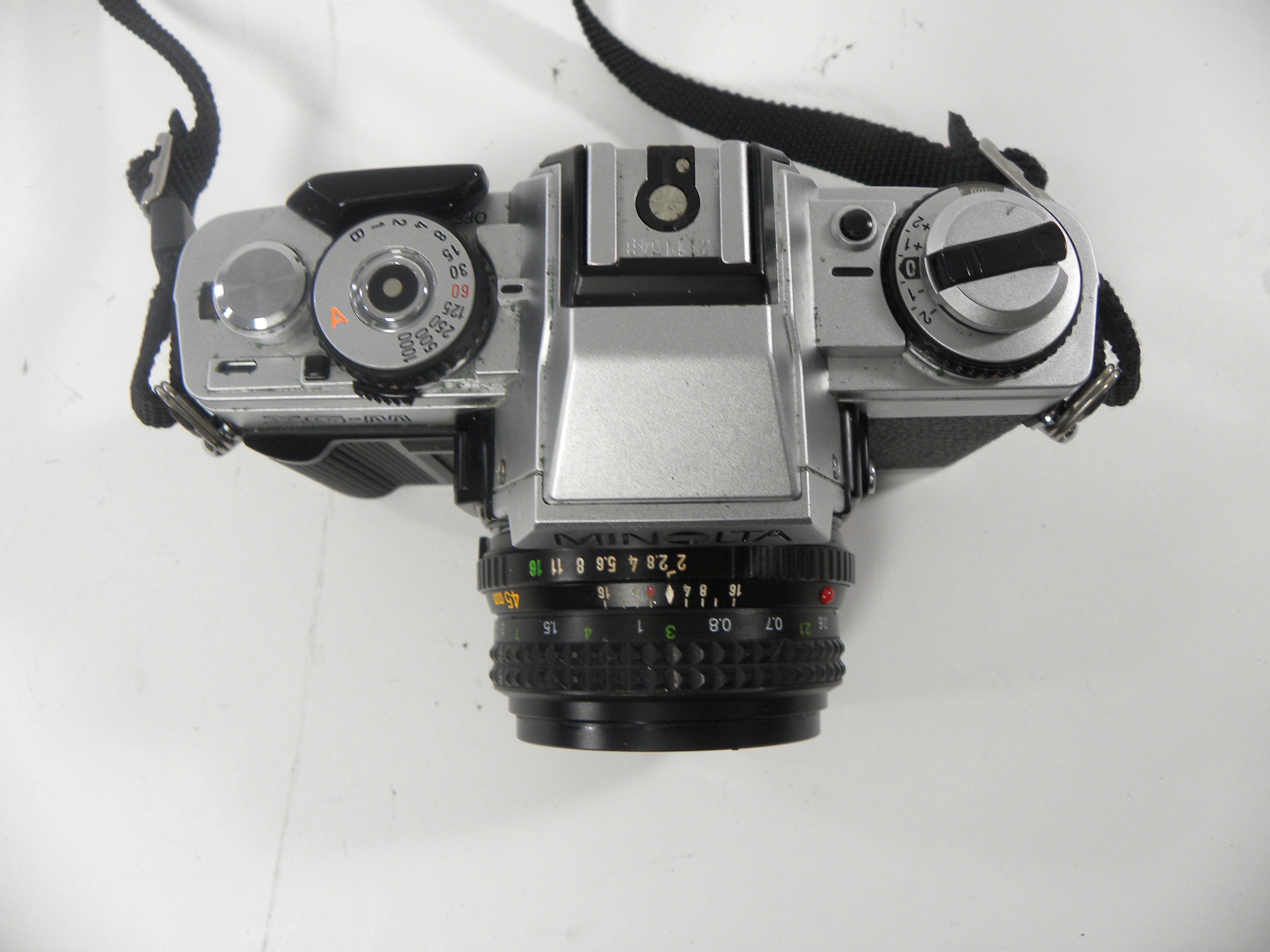 Minolta XG-M 35mm SLR w/MD Rokkor-X 45mm f2
