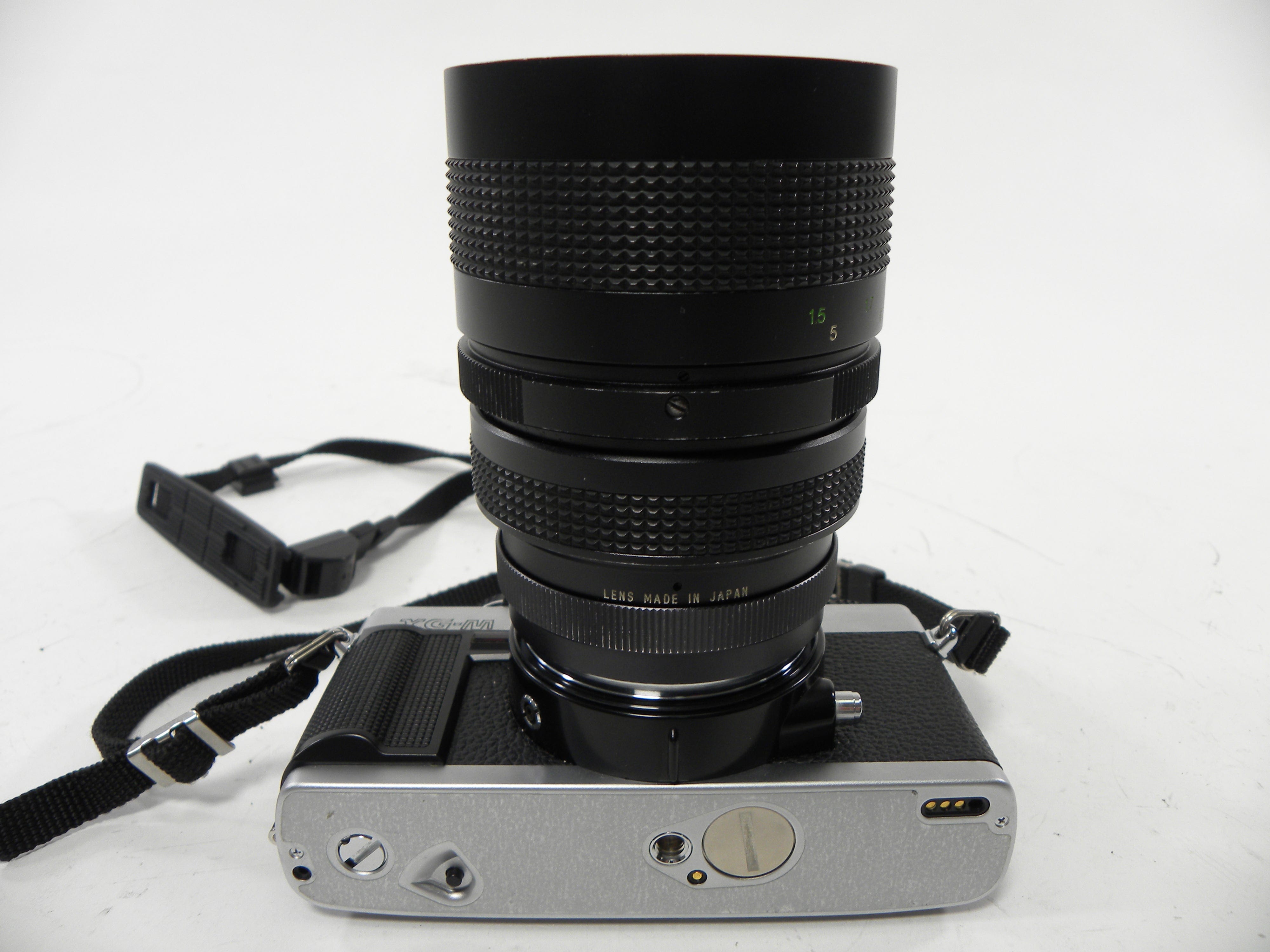 Minolta XG-M 35mm SLR w/ Vivitar 35-105mm f3.5