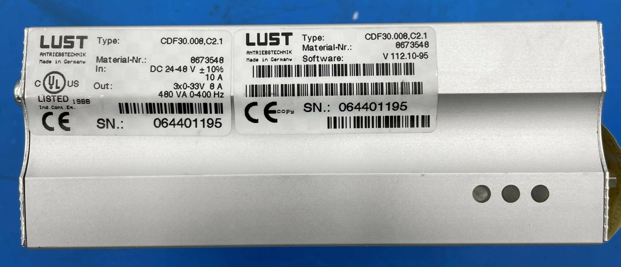 MOTOR CONTROLLER U731/U721 (8614401/08614401/8673548 SIEMENS