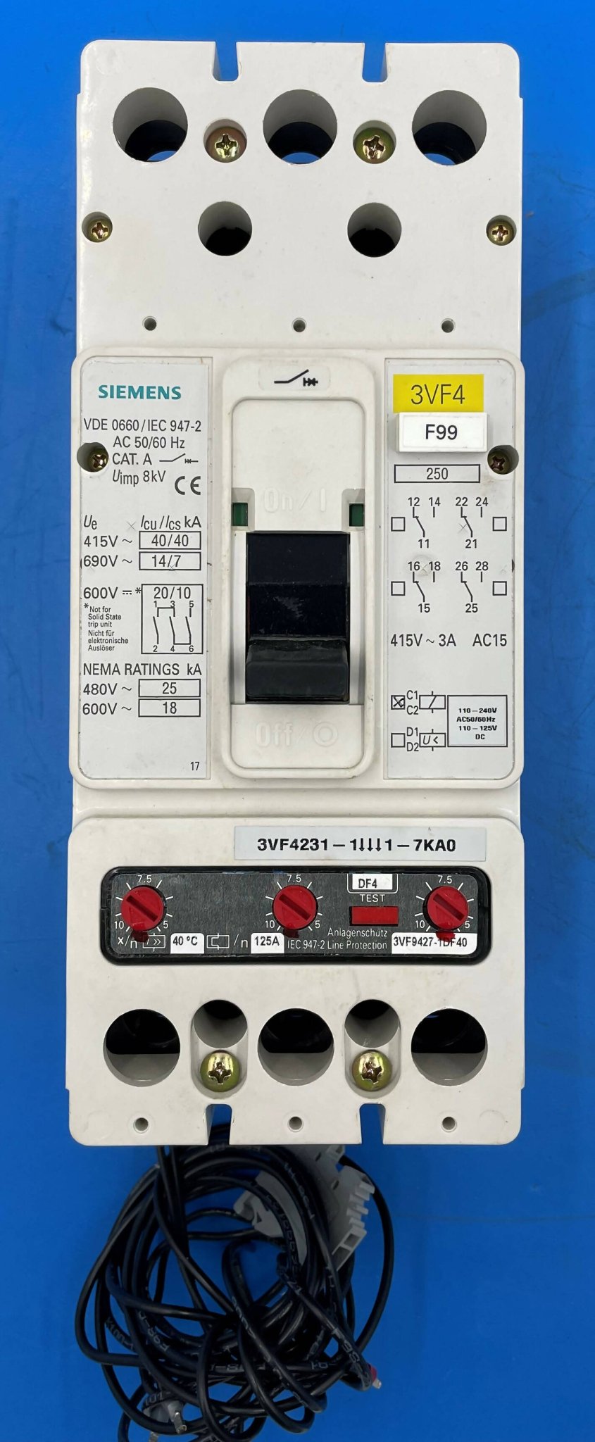 MOTOR OVERFLOW.SW F99 (03085156/3VF4231-1DF41-7KA0 SIEMENS