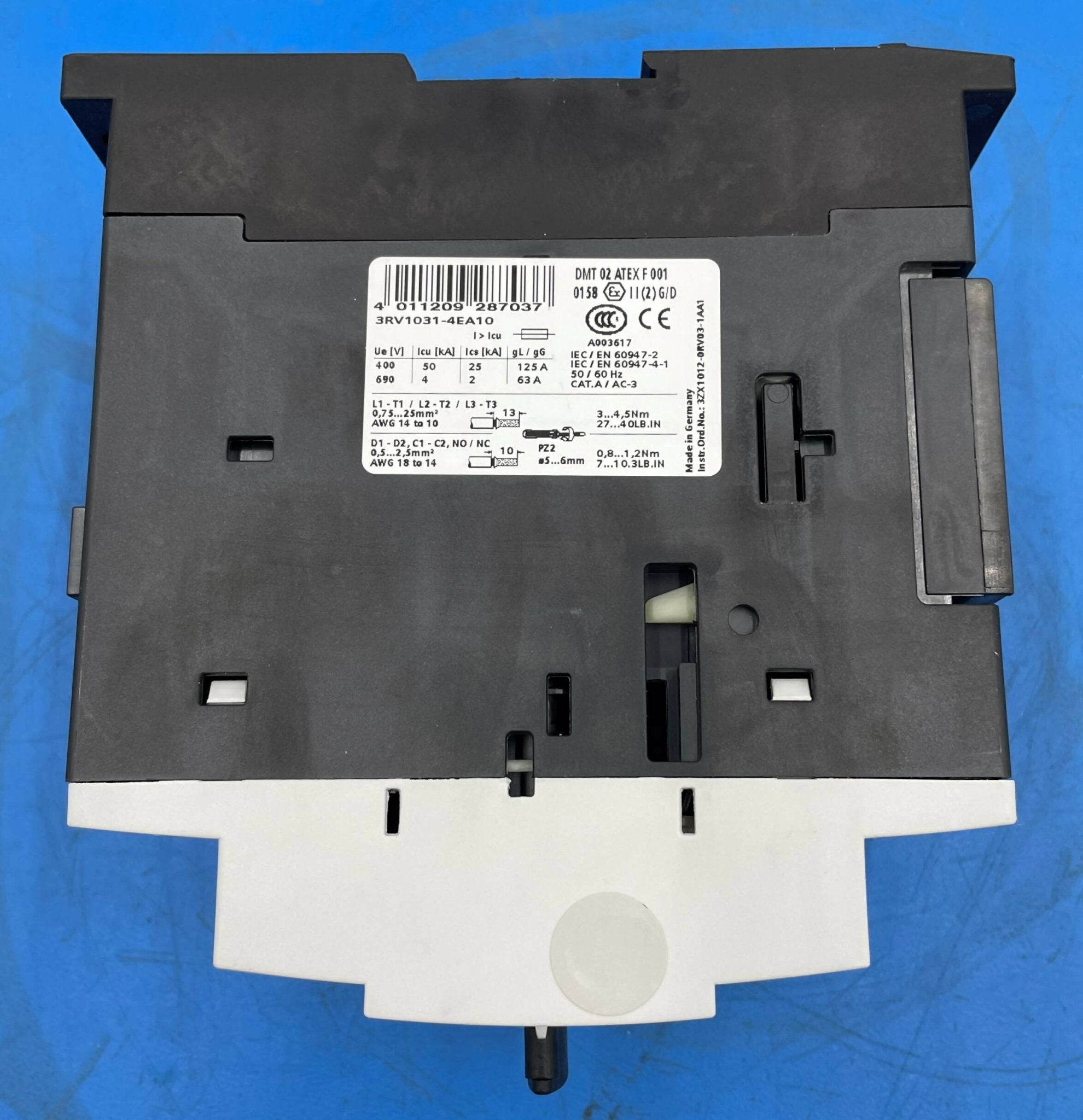 MOTOR OVERLOAD SW (3RV1031-4EA10/10161683 SIEMENS