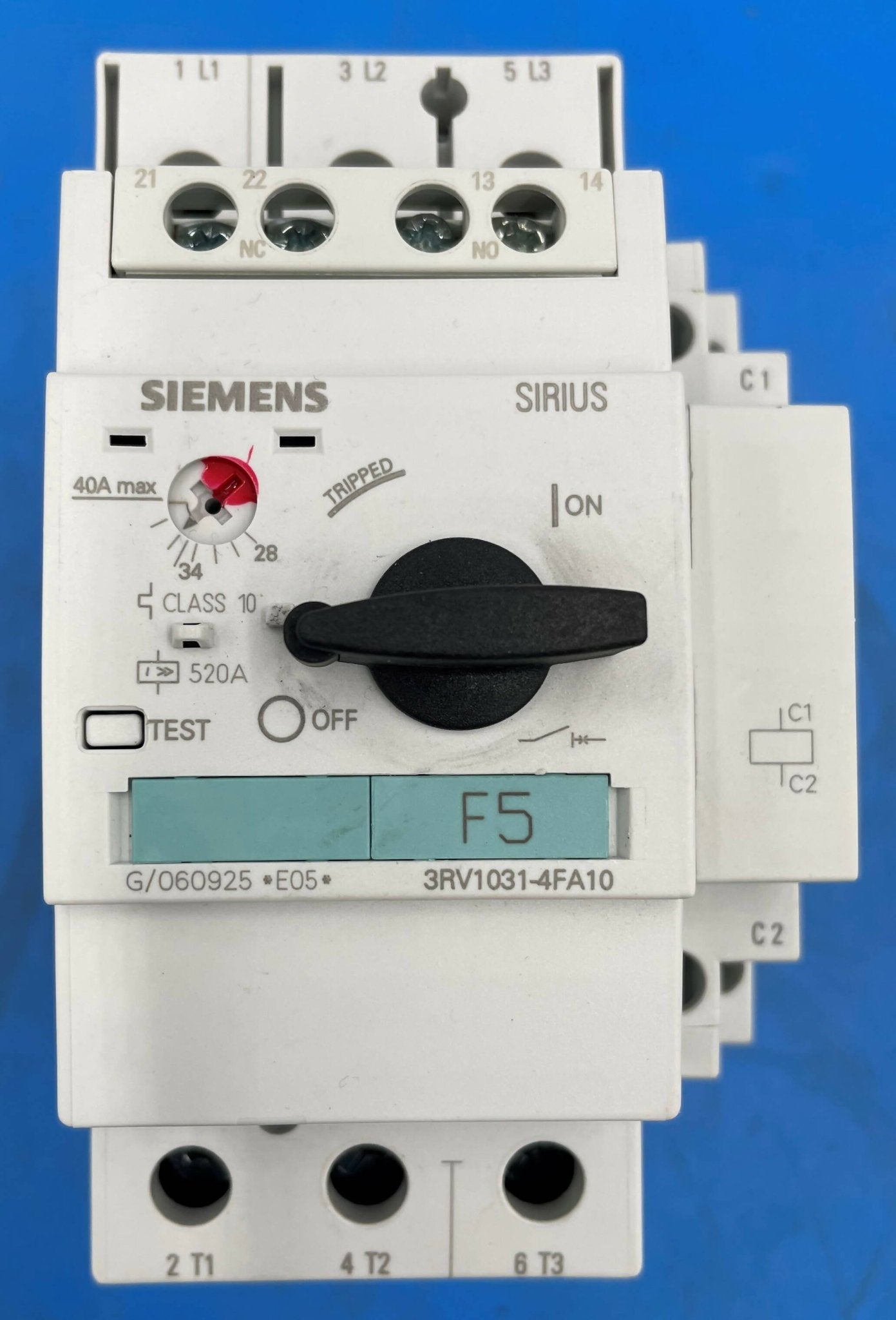 MOTOR OVERLOAD SW (3RV1031-4FA10/10161682 SIEMENS