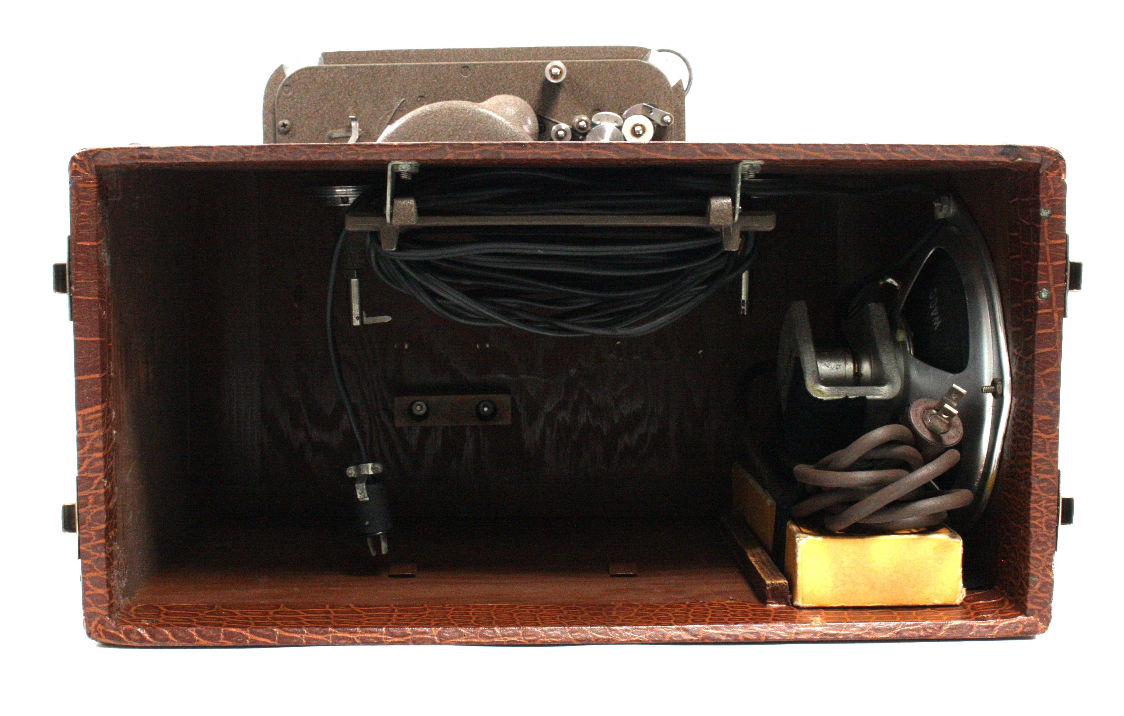 Movie-Mite 16mm Sound-on-Film Art Deco Projector Model 63 LMB