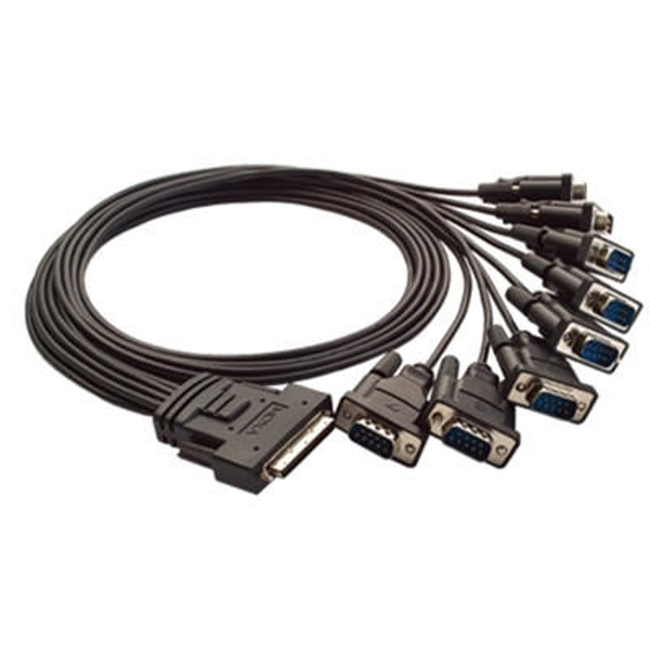 Moxa VHDCI 68 to 8x DB9 Male Serial Cable, 3.3 ft Industrial Grade