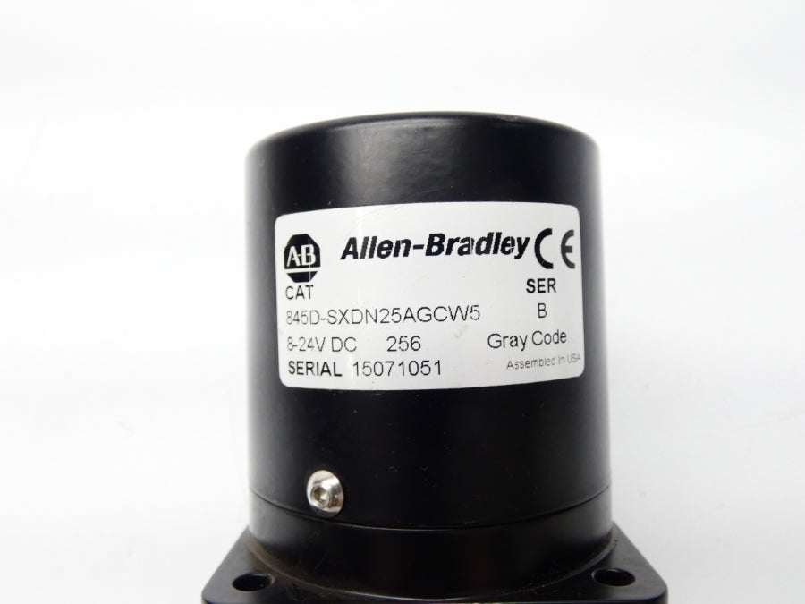 ALLEN BRADLEY 845D-SXDN25AGCW5 SER. B 8-24VDC NSNP