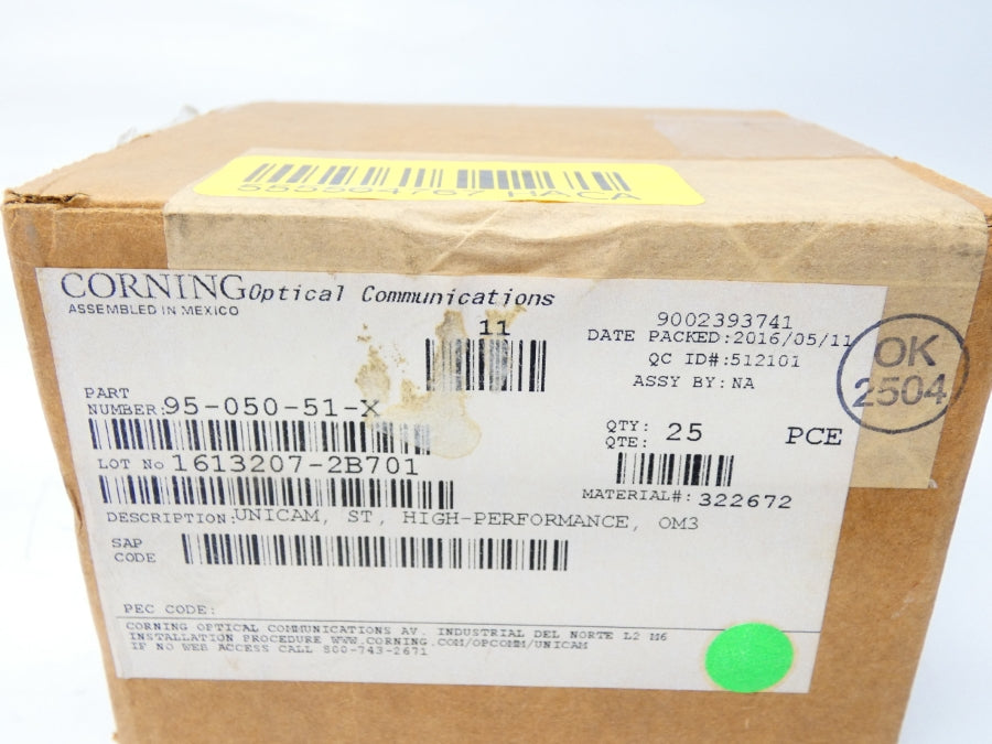 CORNING 95-050-51-X (PKG OF 25) NSFS