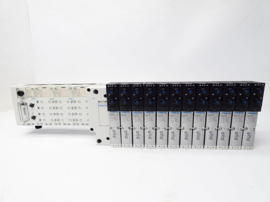 FESTO VTSA-FB50E-F36GCQSERERER-S+HN8VA44P-R-X-6B-12G+U 24VDC 145PSI NSMP