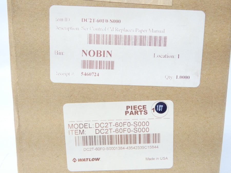 WATLOW DC2T-60F0-S000 NSFS