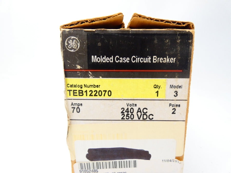 GENERAL ELECTRIC TEB122070 240VAC 70A NSMP
