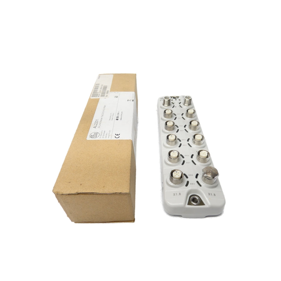 IFM EFECTOR AL2231 IO-LINKMODULE10X2DOM12IP69K 18-30V 1.8A NSMP