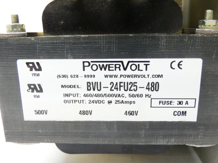 POWER VOLT BVU-24FU25-480 460/480/500VAC 25A NSNP