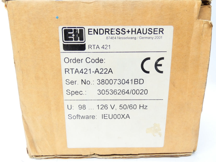 ENDRESS+HAUSER RTA421-A22A 98-126V NSMP