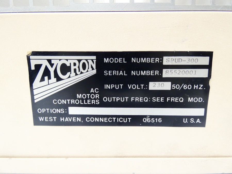 ZYCRON SPUD-300 230V UNMP