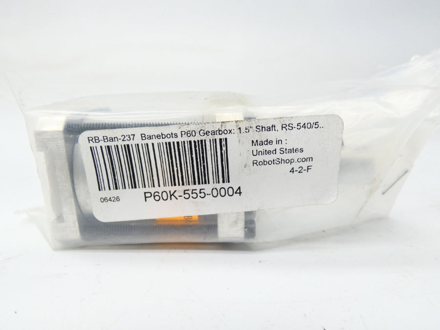 BANEBOTS P60K-555-0004 1-1/2" NSMP