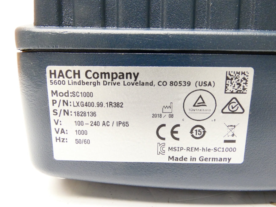 HACH SC1000 LXG400.99.1R382 110-230VAC NSMP